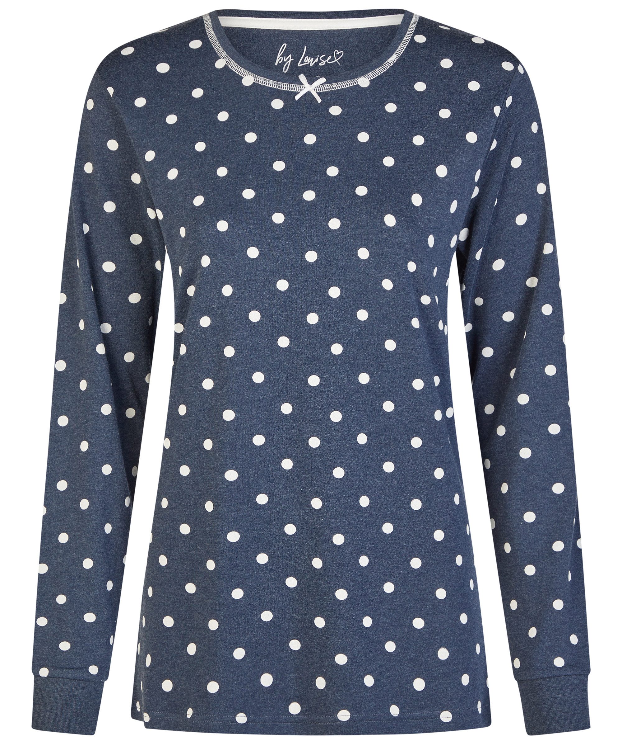 By Louise Schlafanzug Snow Queen (Set, 2 tlg., 2-teilig) Damen Pyjama lang günstig online kaufen