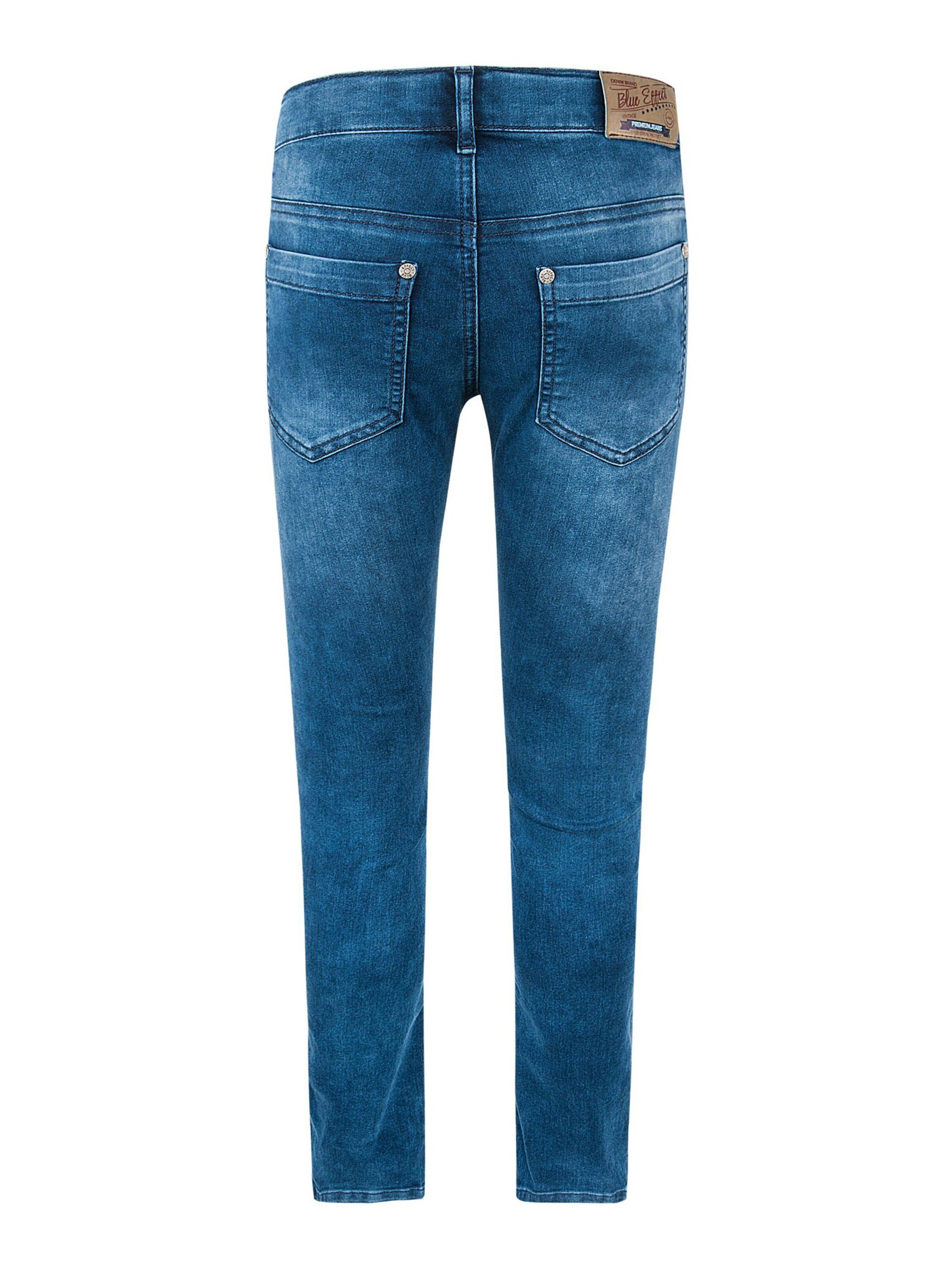 BLUE (1-tlg) EFFECT Slim-fit-Jeans