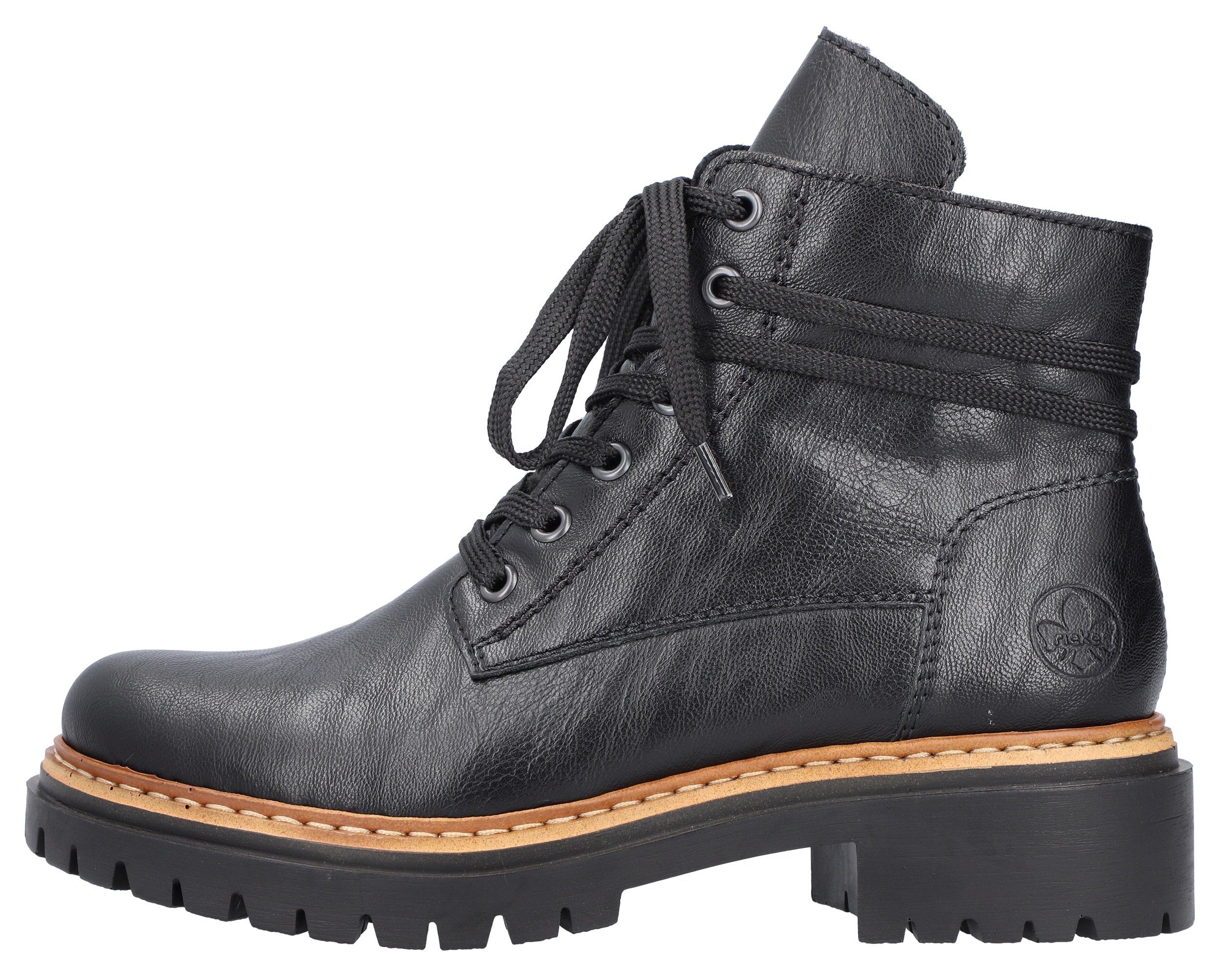 Rieker Winterstiefelette mit profilierter Laufsohle