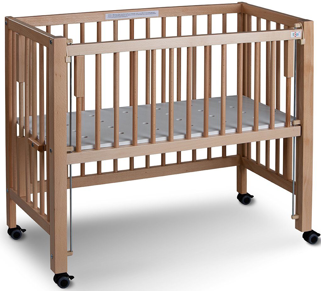 tiSsi® Beistellbett Buche Natur, Made in günstig online kaufen