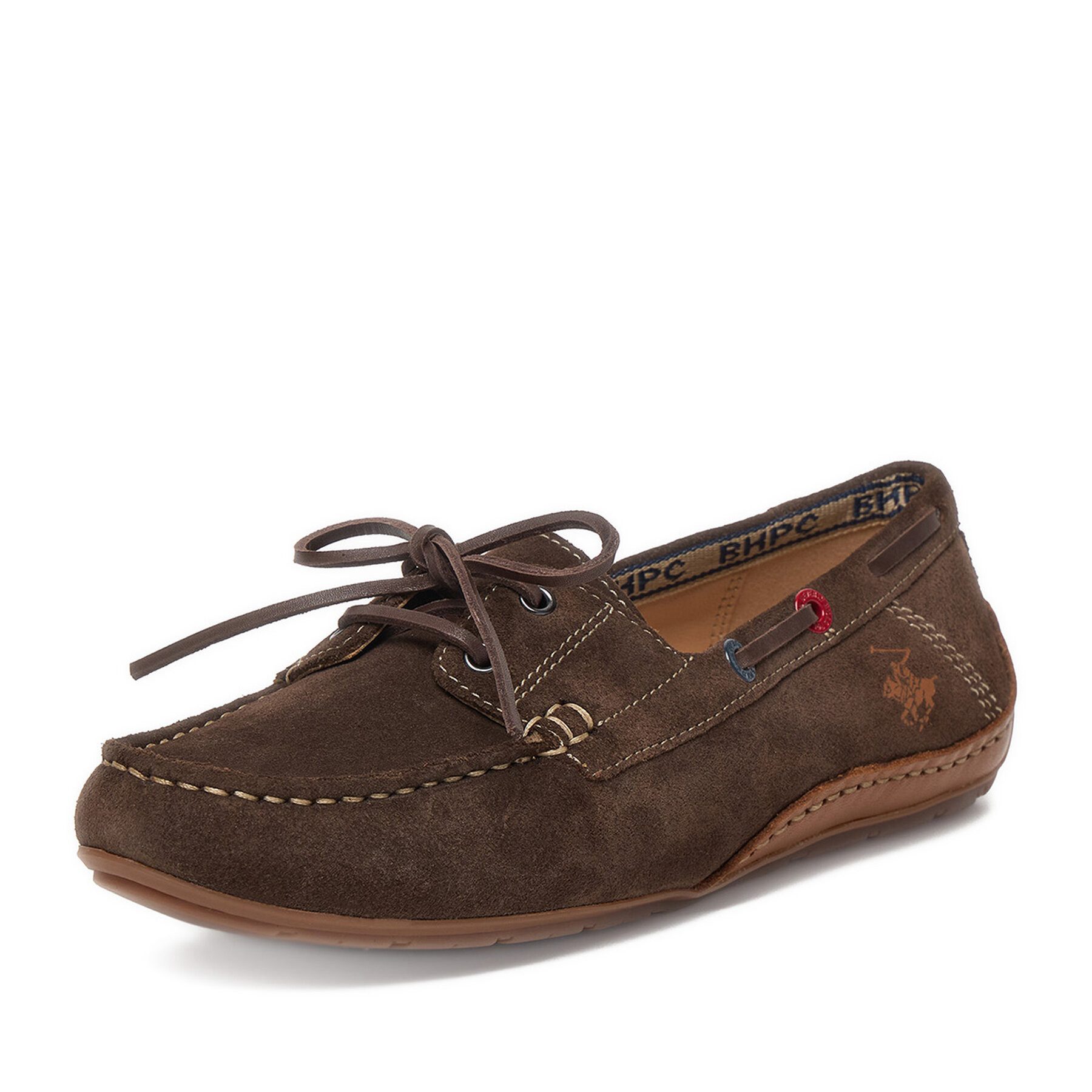 BEVERLY HILLS POLO CLUB Braune Damen-Loafer des Beverly Hills Polo Club Mokassin