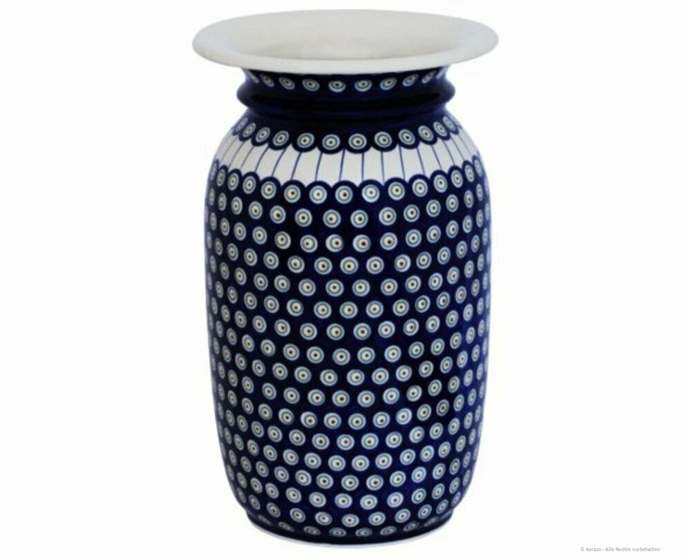Bunzlauer Keramik Bodenvase Bunzlauer Keramik 18L Bodenvase "Isabella" Ø26xH39cm Blumenvase Dek 8