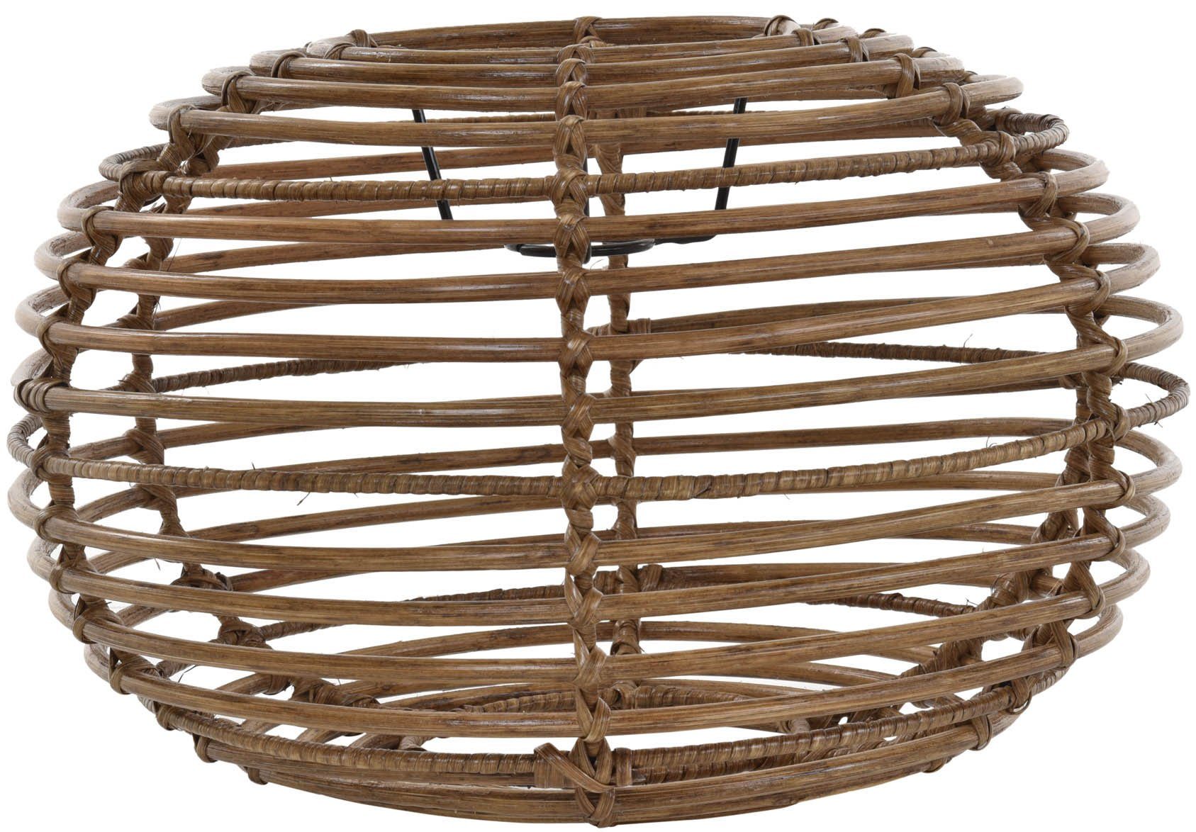 Krines Home Lampenschirm Lampenschirm Retro echtes Rattan Gestäbter Design günstig online kaufen