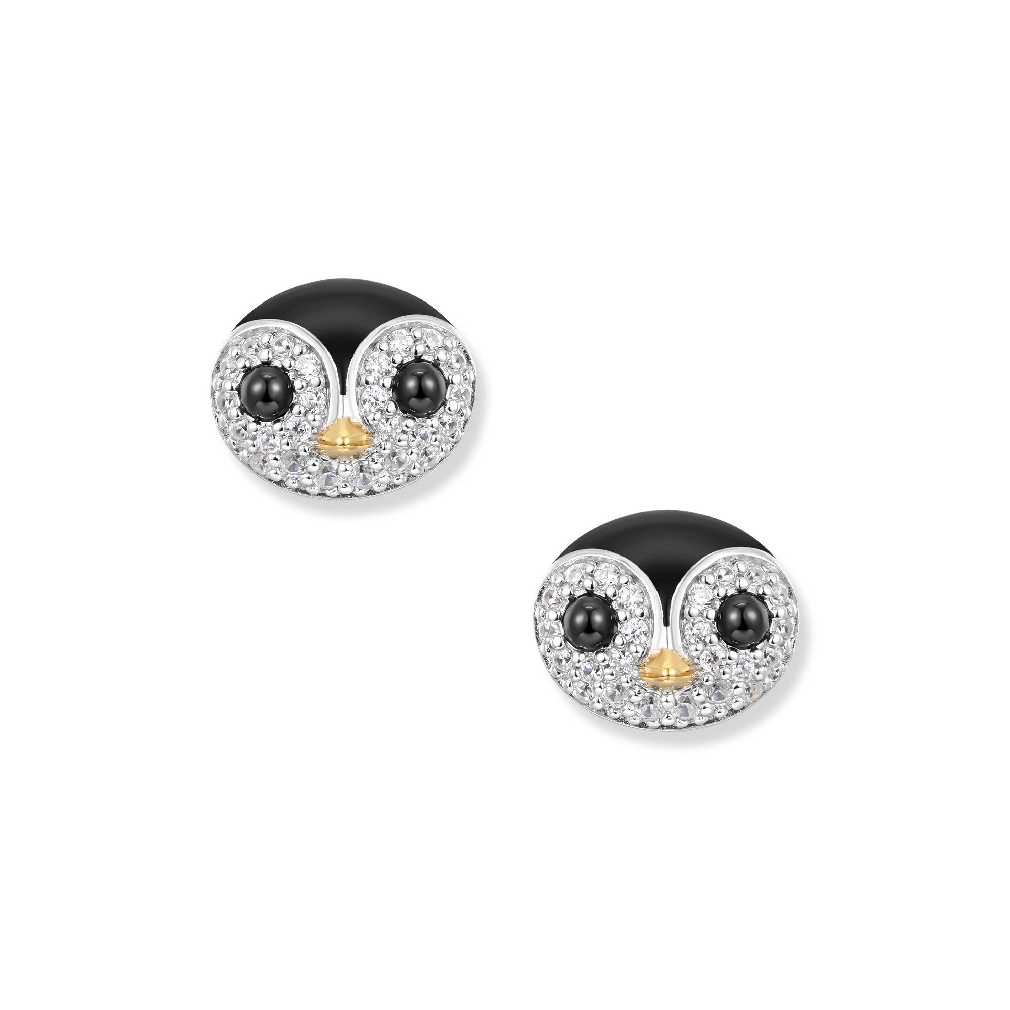 Paar Ohrstecker Kiki Pinguin Ohrringe