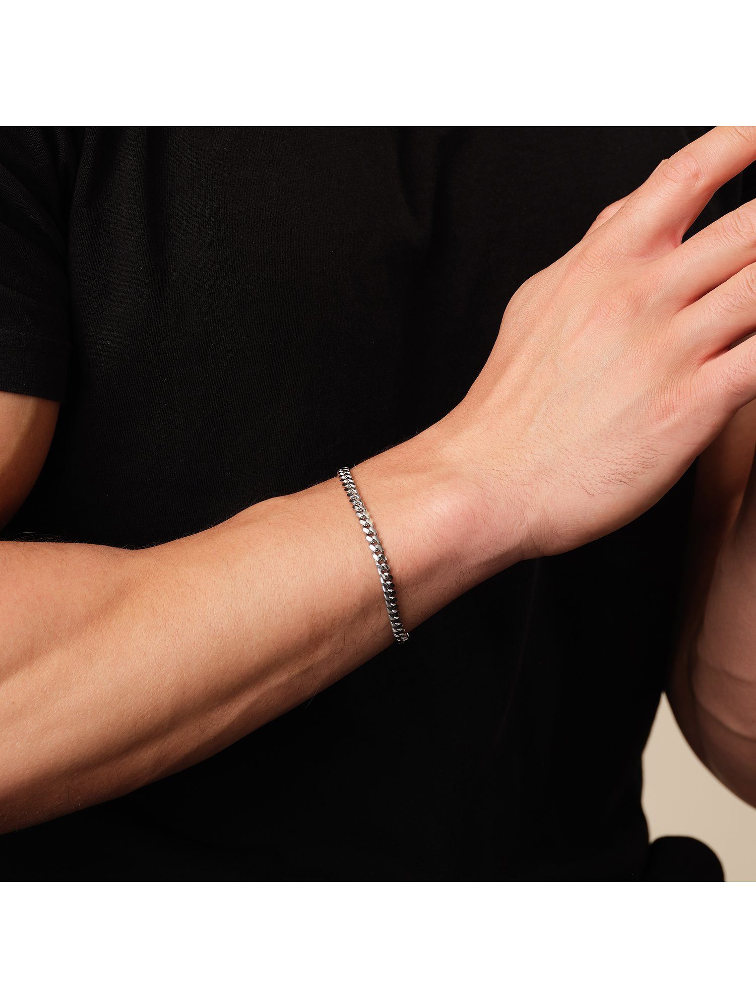 CHRIST Silberarmband CHRIST Herren-Armband 925er Silber