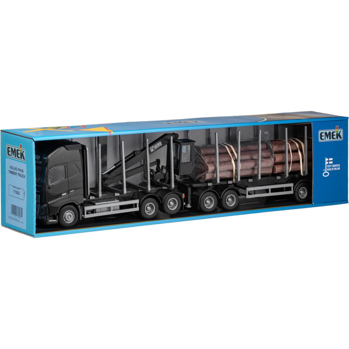 EMEK Spielzeug-Auto Holztransporter Unisex Kinder, (1-tlg)