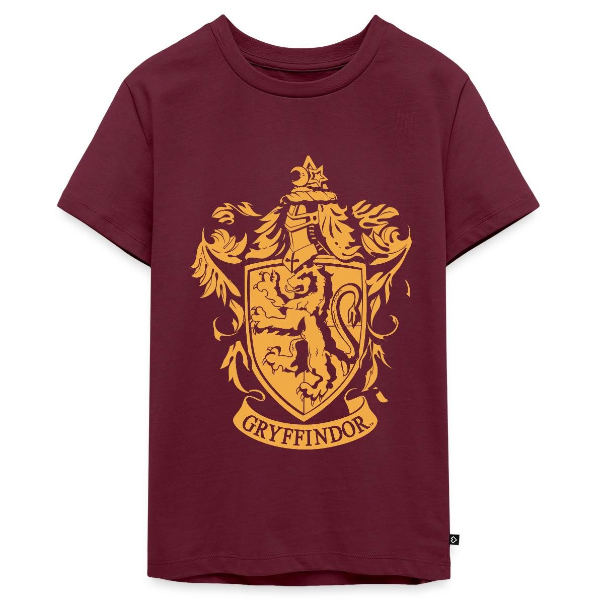 T-Shirt Harry Potter Haus Gryffindor Wappen Logo Teenager Premium T-Shirt