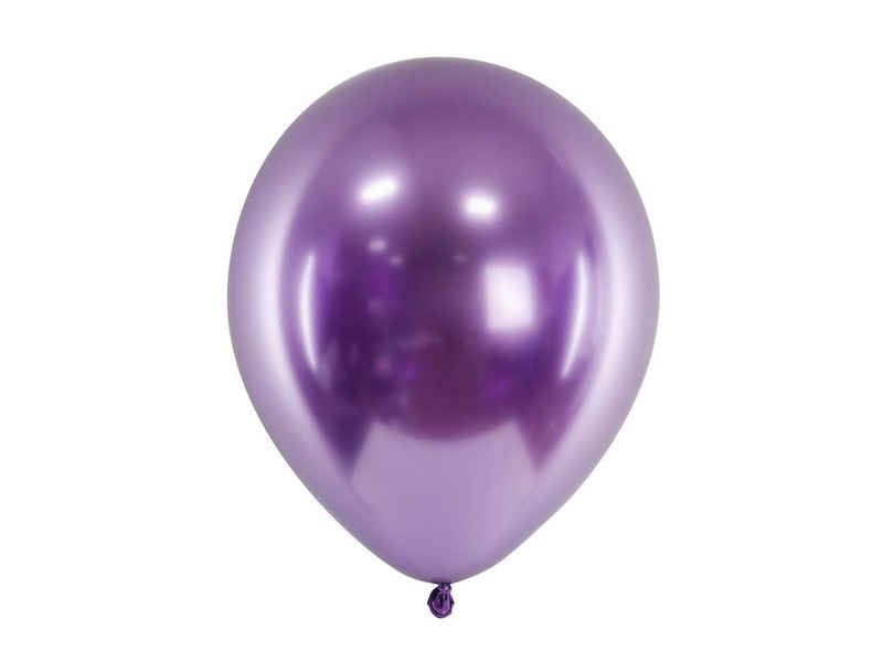 partydeco Latexballon Latexballon Glossy Ballons 30cm, Rund, 10 Stück