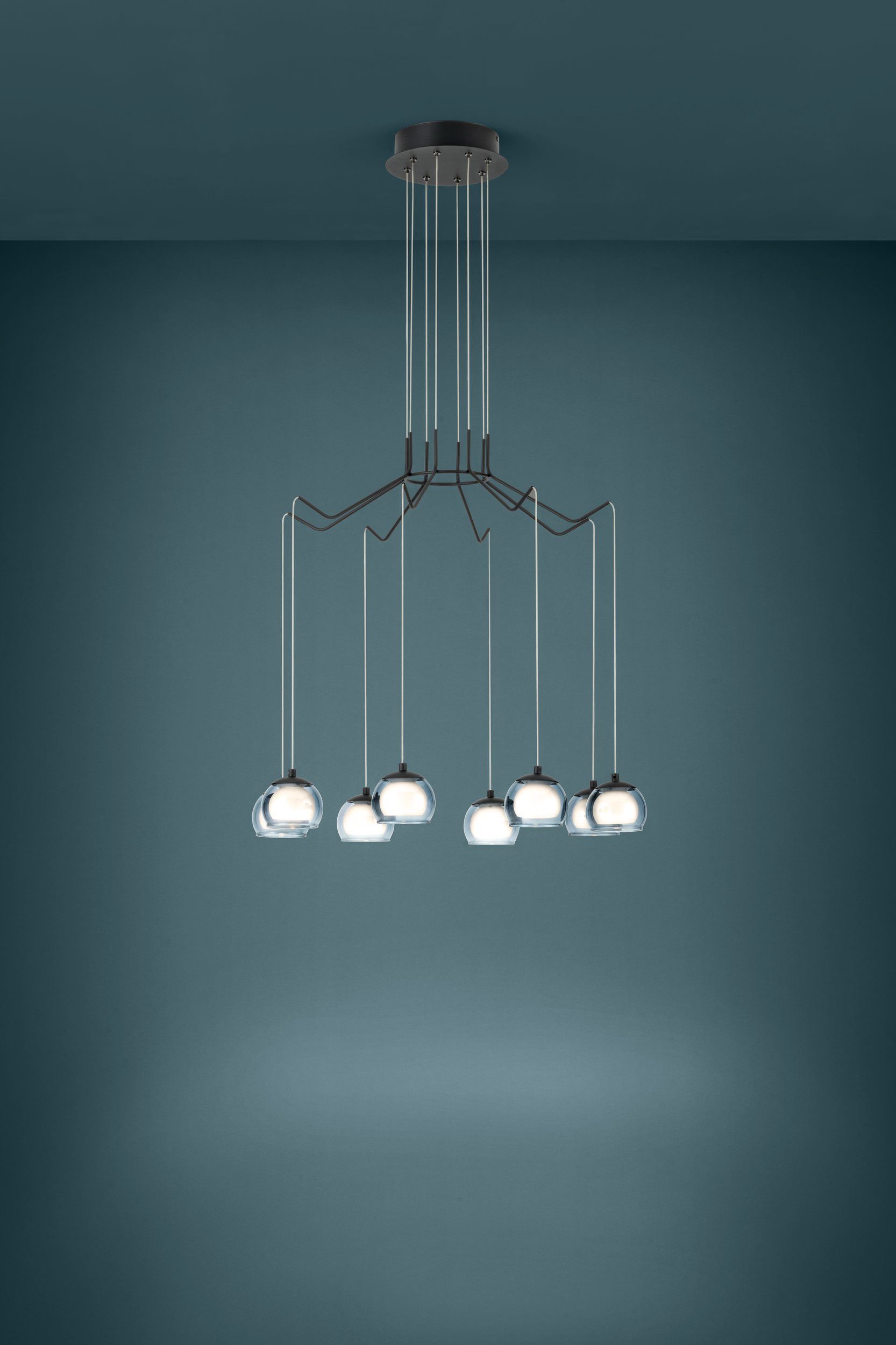 EGLO LED-Hängeleuchte Rovigana, Leuchtmittel inklusive, LED Pendelleuchte dimmbar 2720lm 3000K - Rovigana