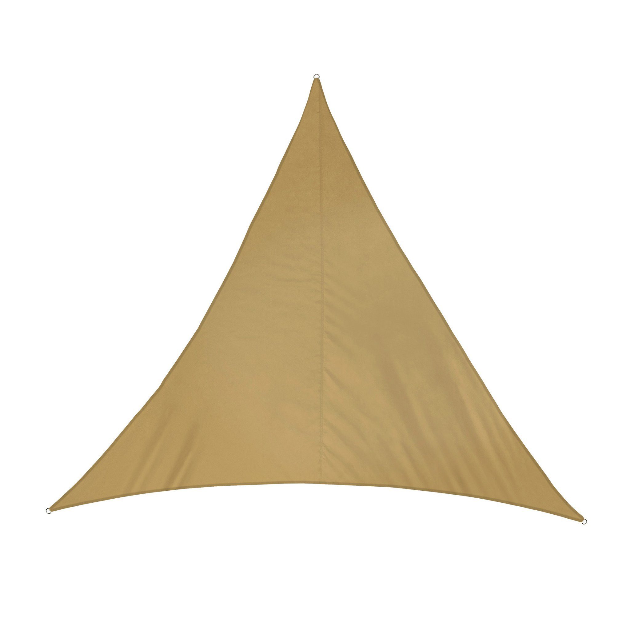 jarolift Sonnensegel Sonnensegel 3x3x3m dreieckig sand UV-Schutz wasserabweisend, (1-tlg), Dreieckiges Sonnensegel mit UV-Schutz und stabiler Verarbeitung
