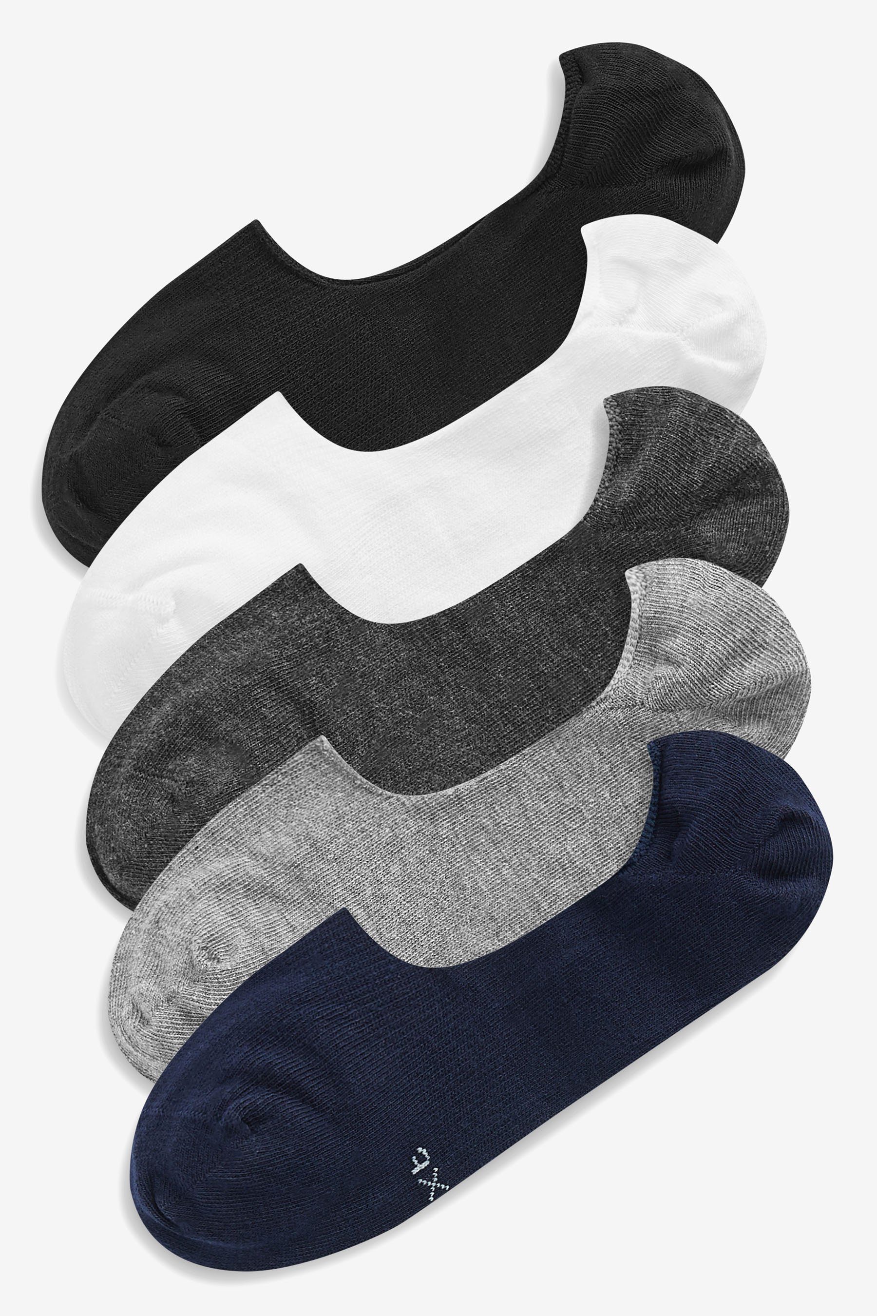 Next Füßlinge 5 x unsichtbare Sneaker-Socken (5-Paar)