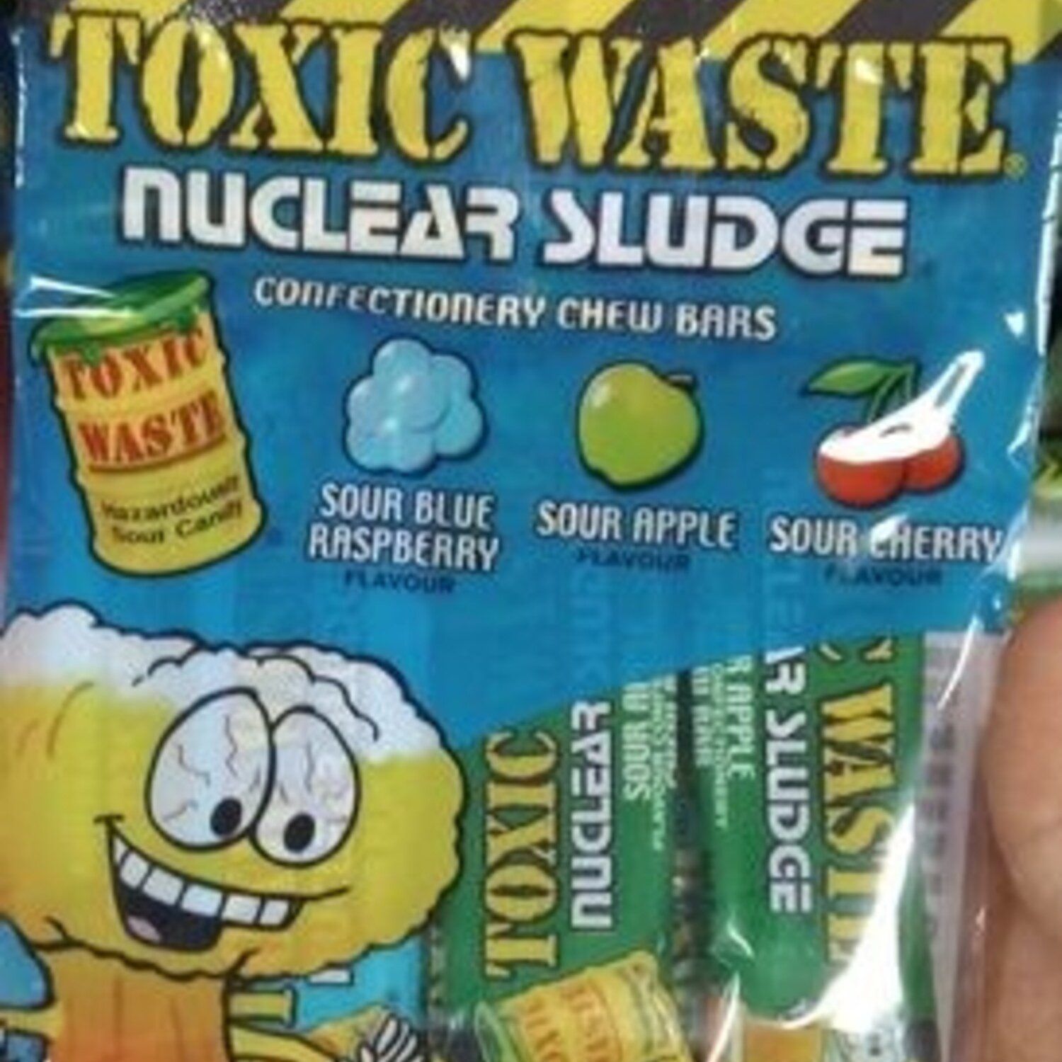 TOXIC WASTE Süßigkeit, 1 x 80 g, Mini Chew Bars