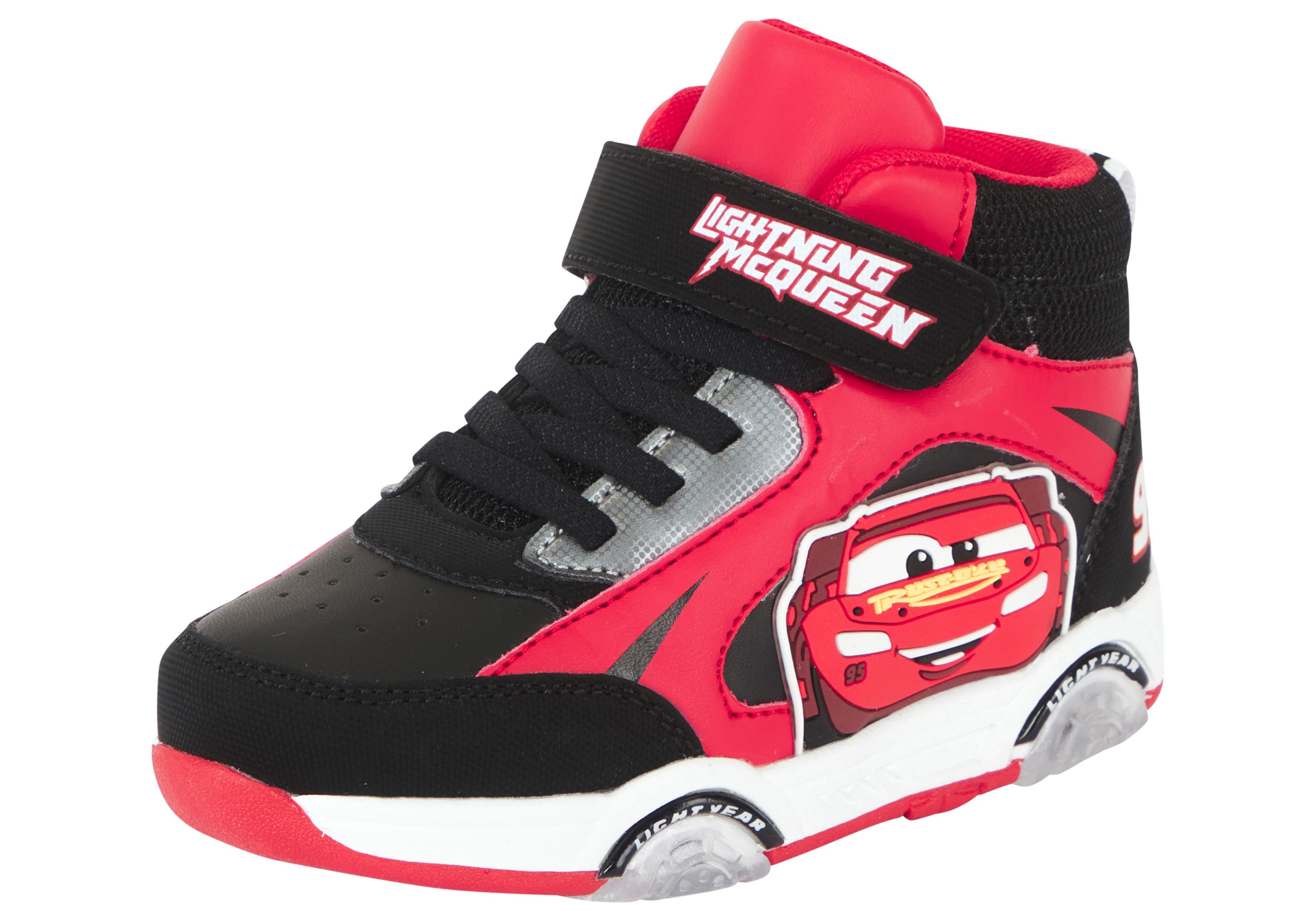 Disney Cars Sneaker mit cooler Blinkfunktion