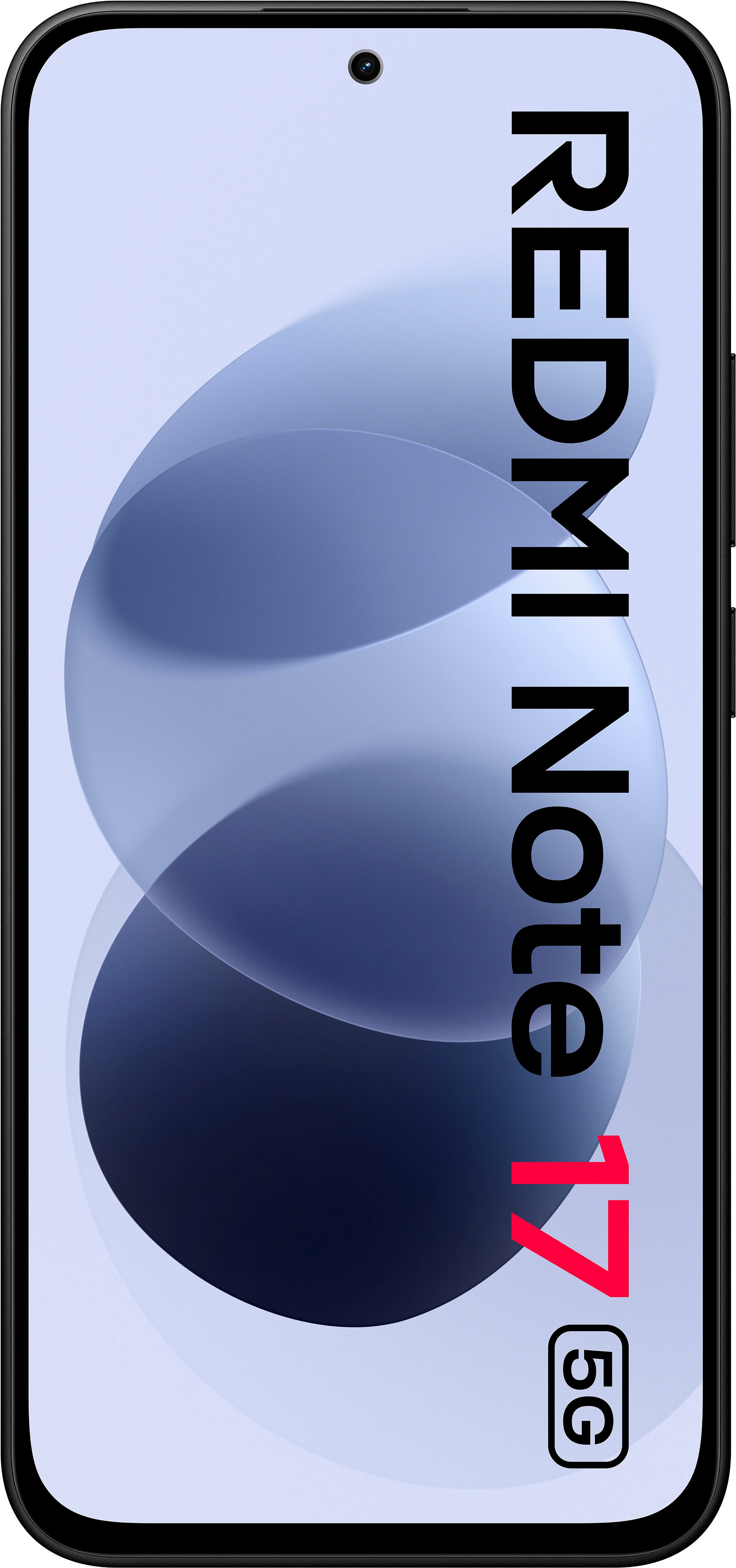Xiaomi Note 17 5G Smartphone (17,47 cm/6,99 Zoll, 256 GB Speicherplatz, 50 MP Kamera) schwarz