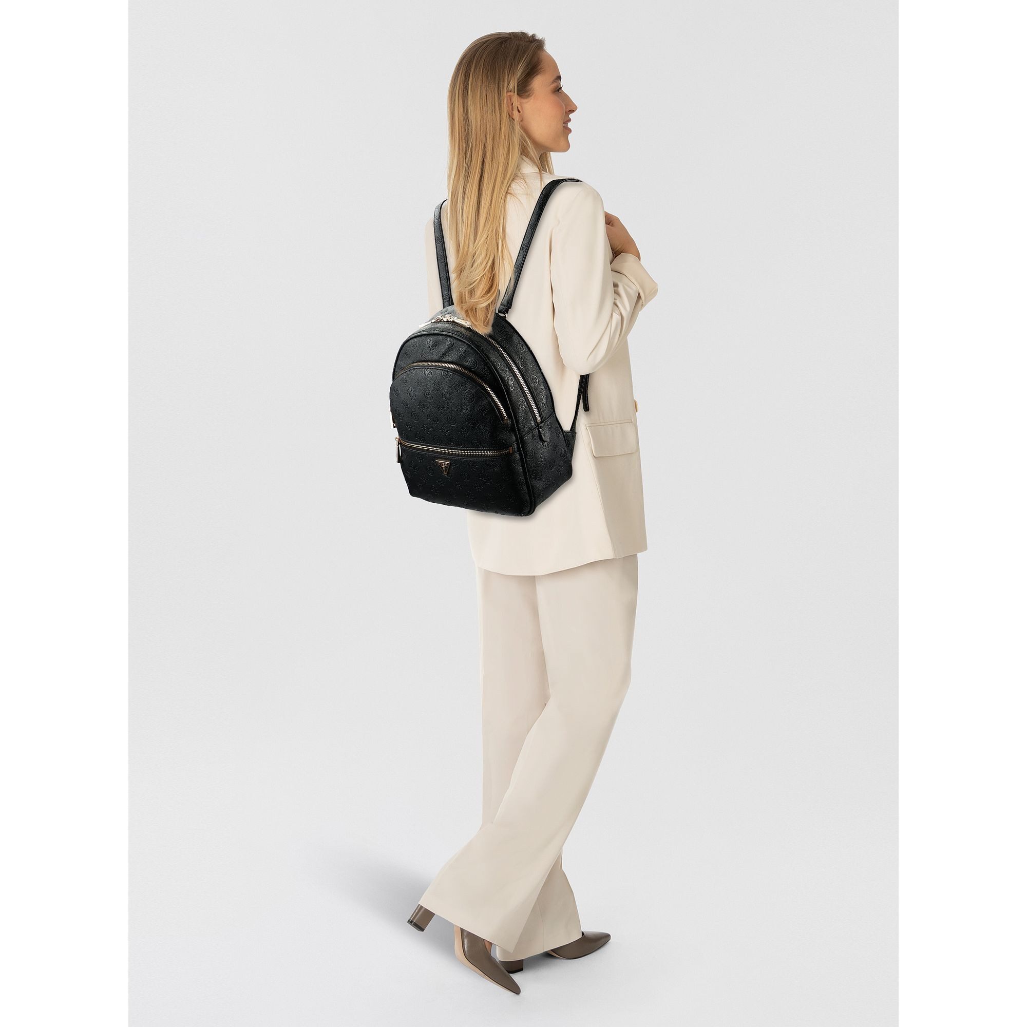 Guess Rucksack Manhattan II, Polyurethan günstig online kaufen