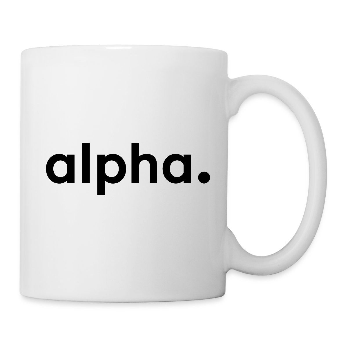 Tasse Stromberg Firmenschriftzug von Alpha Tasse
