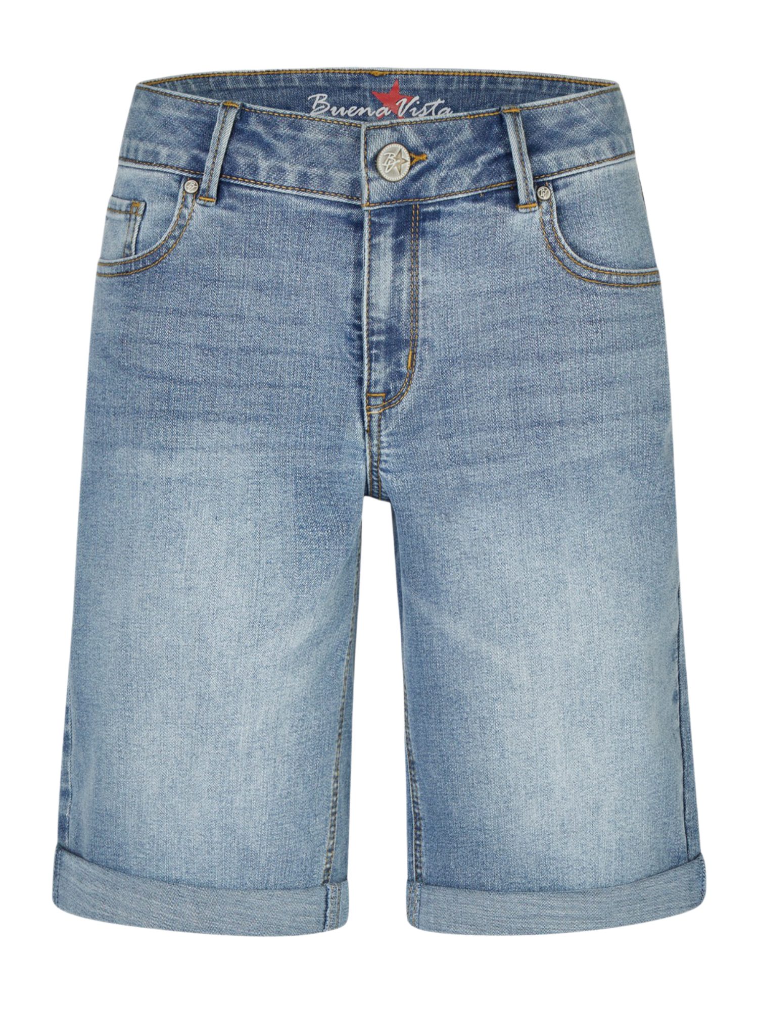 Buena Vista Stoffhose blau,Casual,Baumwolle,Unifarben,Regular Fit