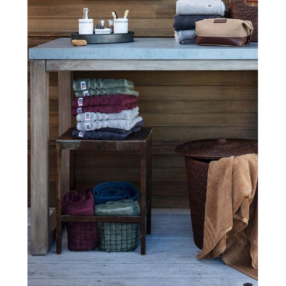 Lexington Badetücher Handtuch Orignal Dark Grey (30x30cm)