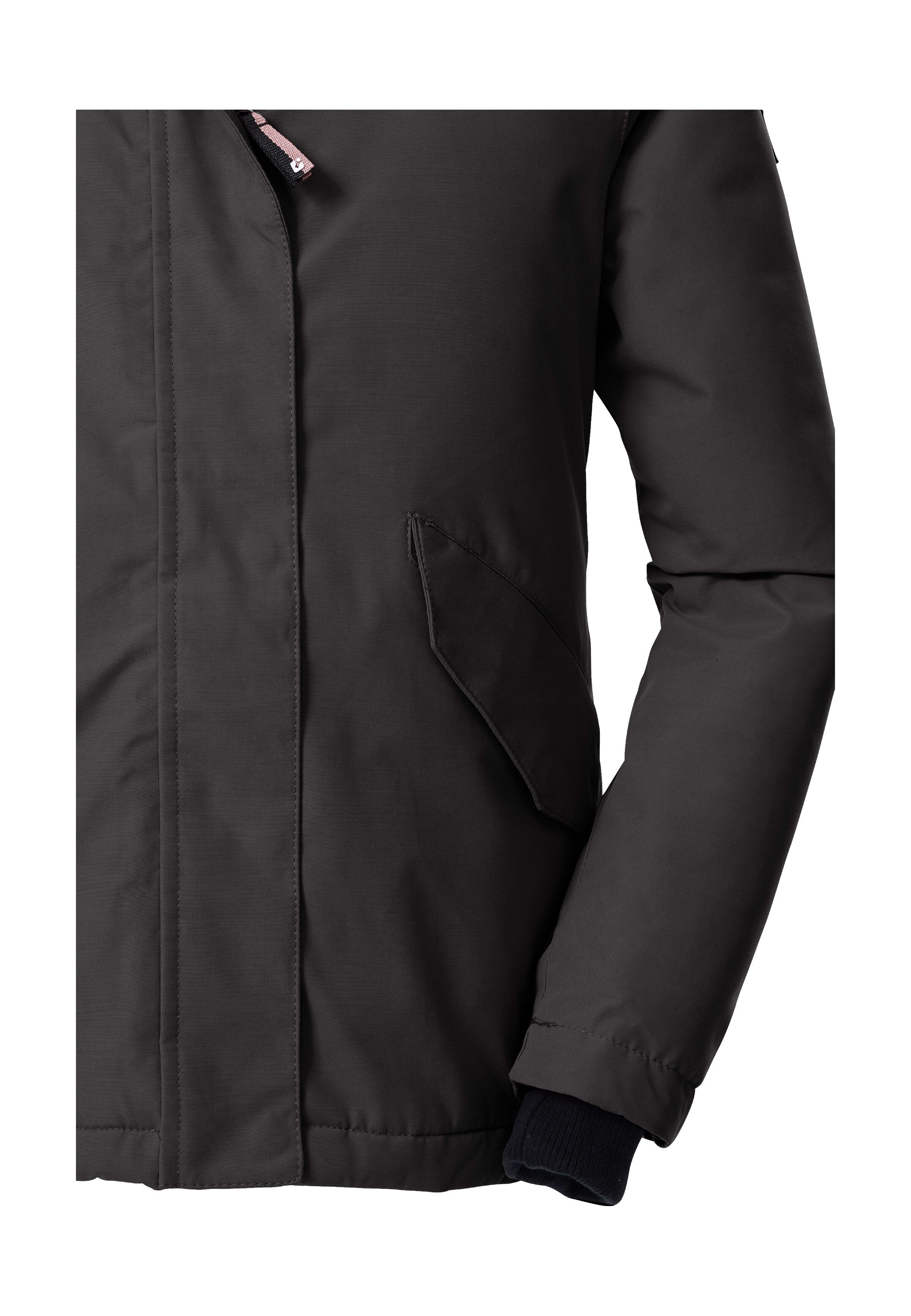 Killtec Funktionsjacke KOW 235 GRLS JCKT Wind- und wasserdichte Kids-Jacke mit Teddyfell und Teflon EcoElite™