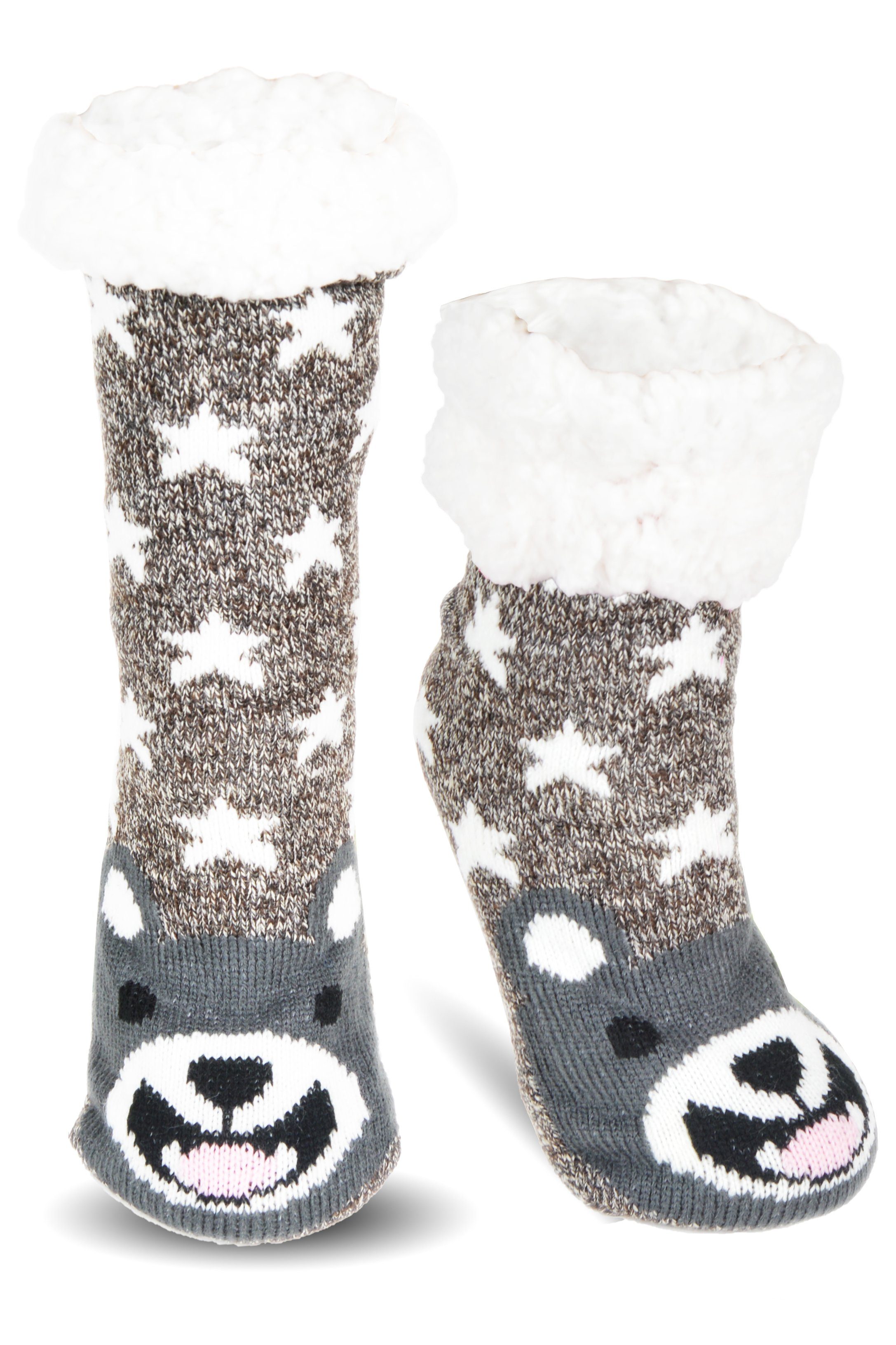 Haussocken Damen + Kinder Hüttensocken