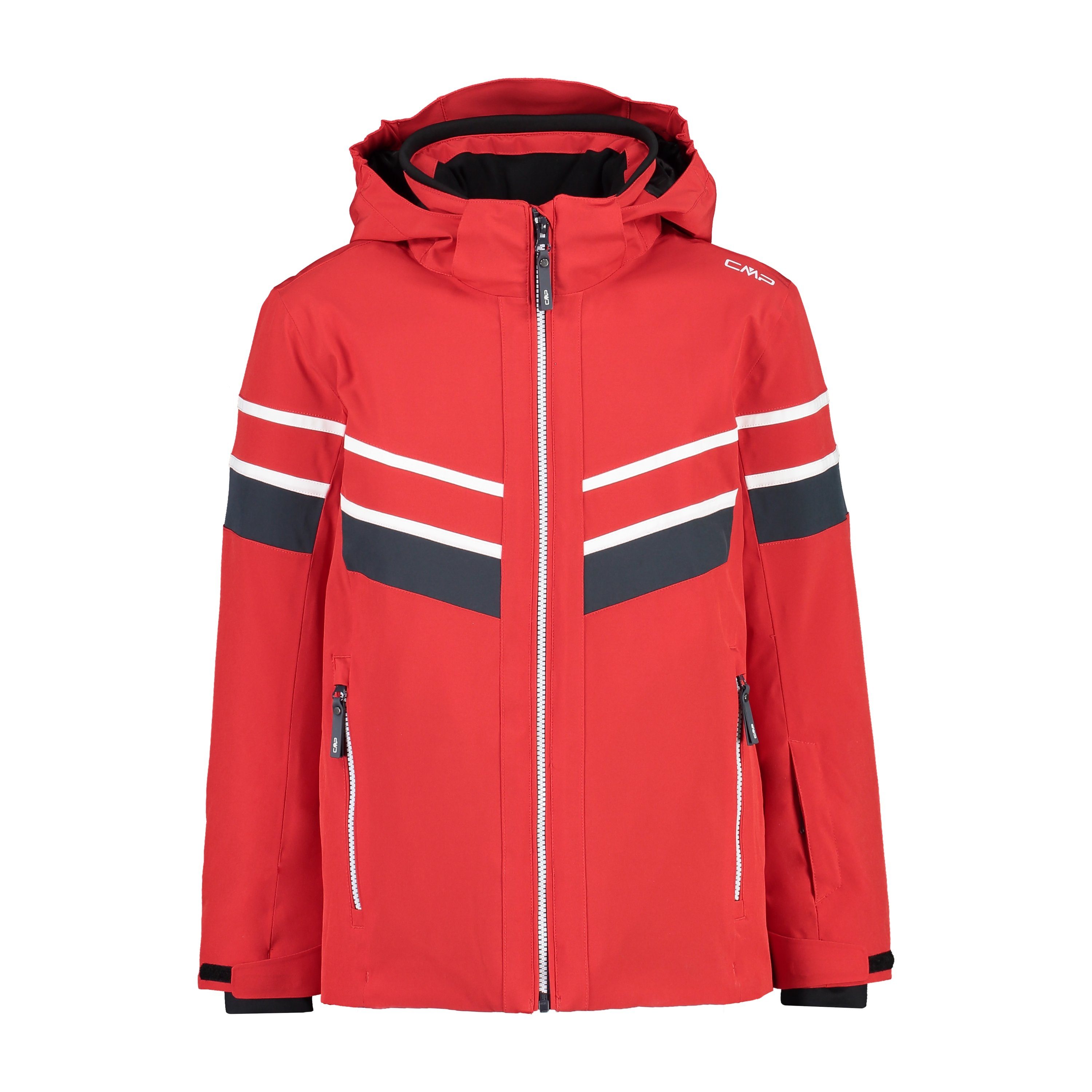 Skijacke KID JACKET SNAPS HOOD C580 FERRARI