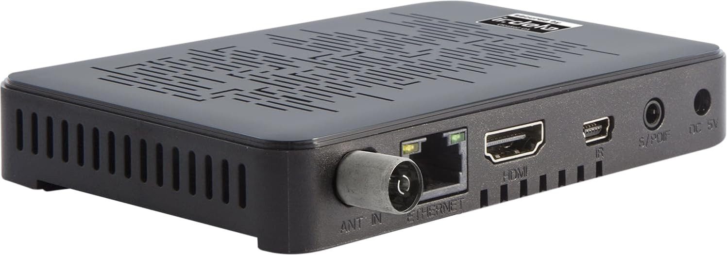 TELESTAR TELESTAR TELEMINI T2 IR SAT-Receiver (DVB-T2 HD, HDMI, USB, SmartCard-Slot, Digital Audio, Kompakt)