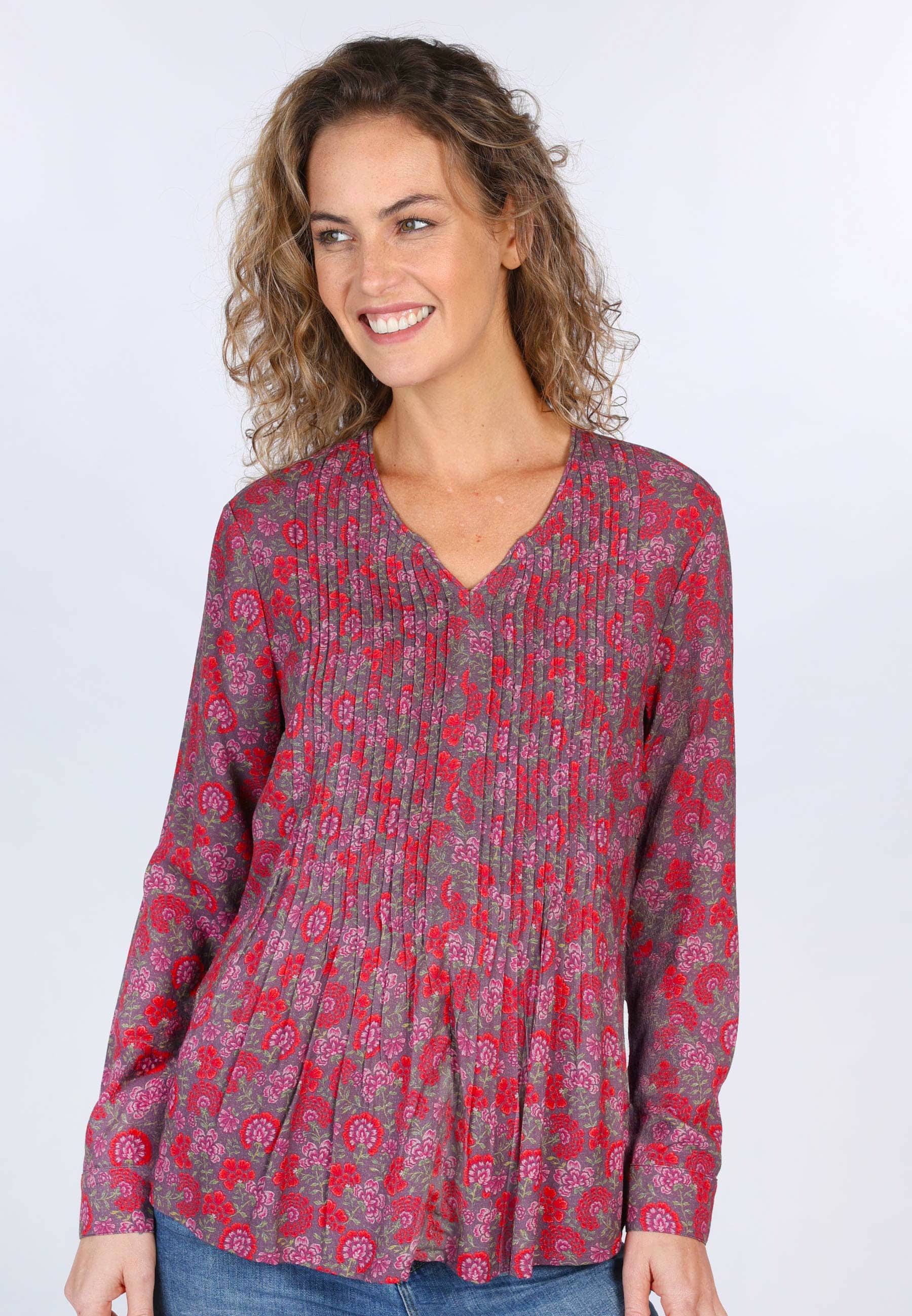 Sorgenfri Sylt Klassische Bluse Irmeli