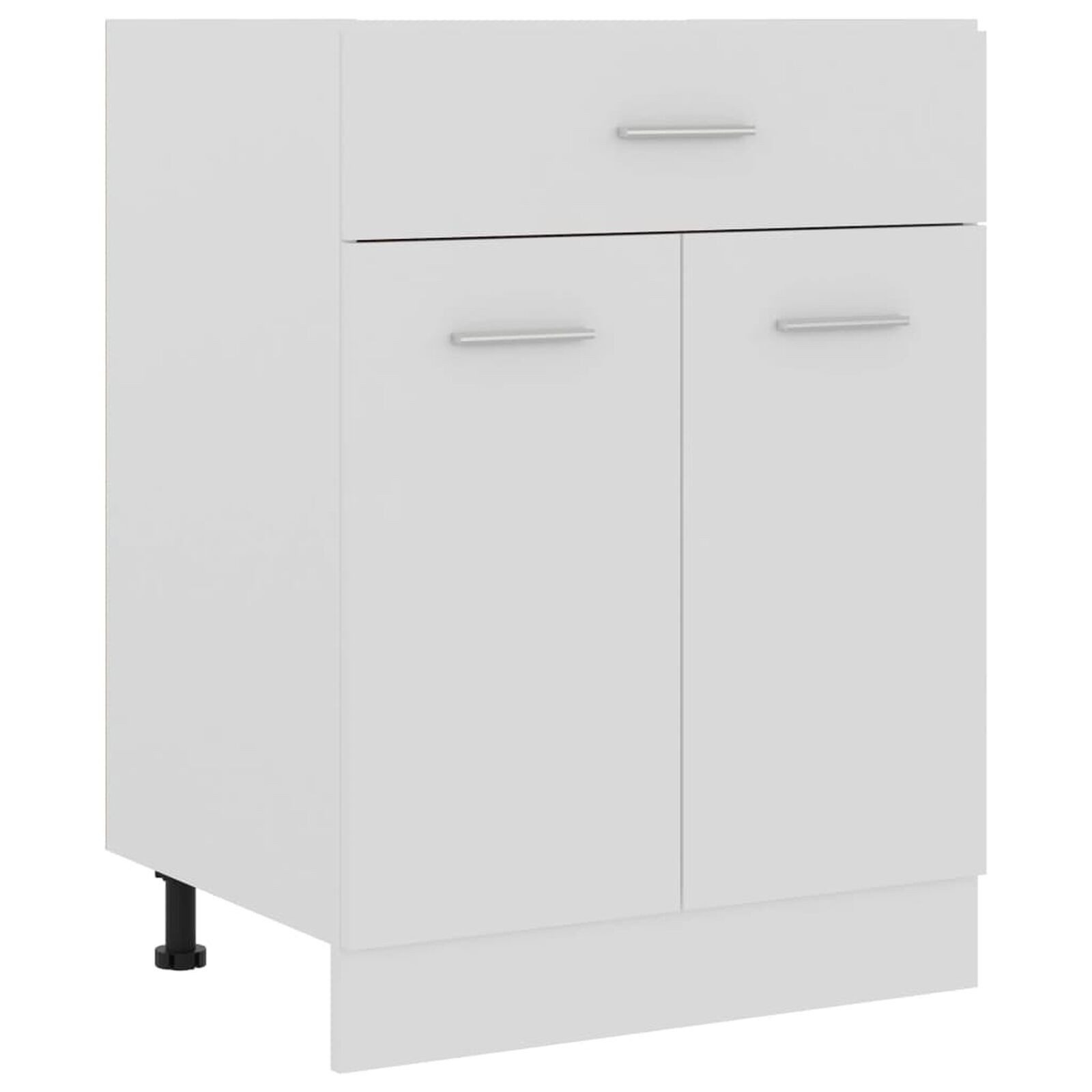 DOTMALL Stauraumschrank Schubunterschrank Lyon Weiß 60x46x81,5 cm Holzwerks günstig online kaufen