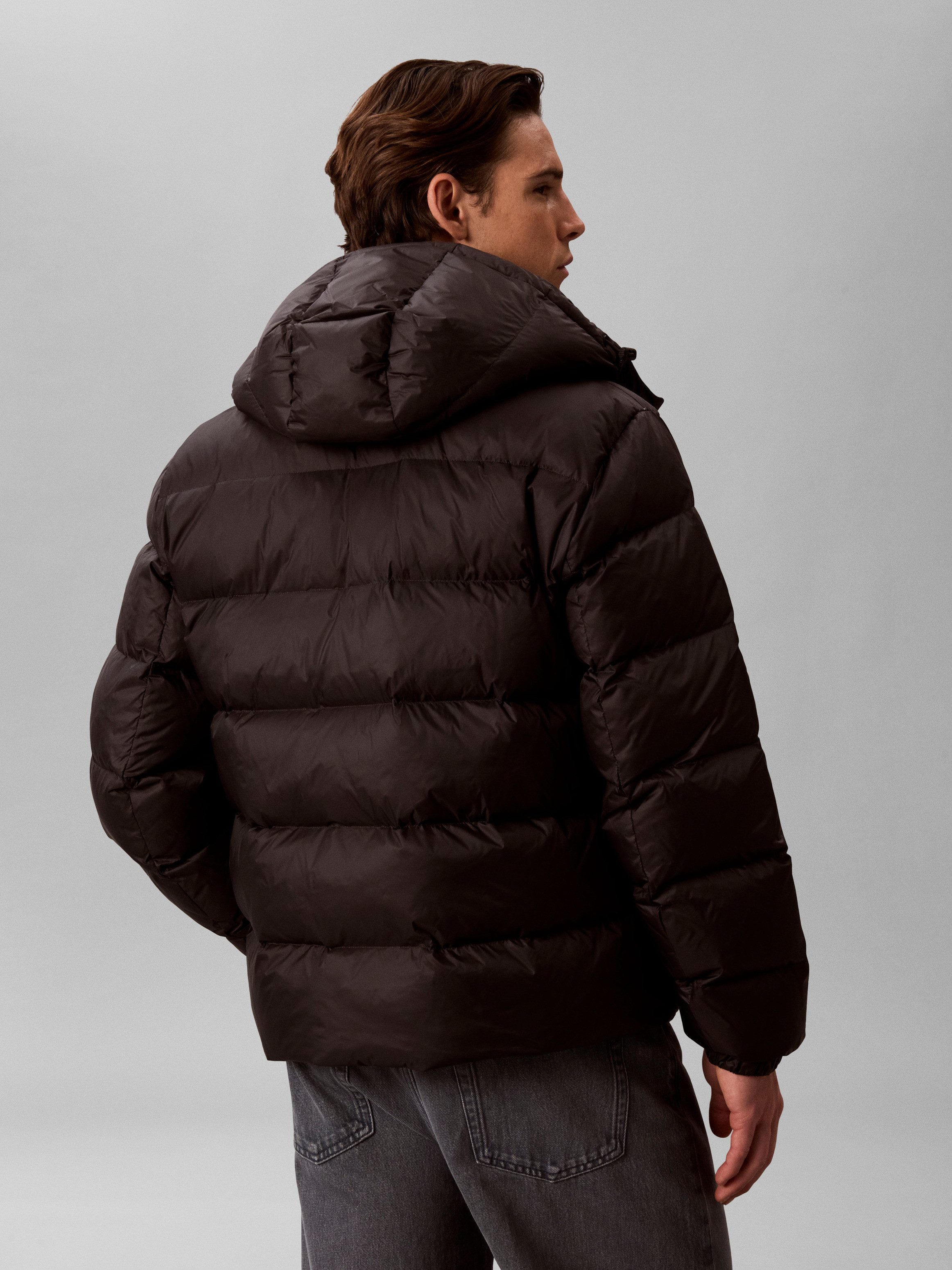 Calvin Klein Jeans Steppjacke Regular Fit, warm wattiert, Logo-Stickerei