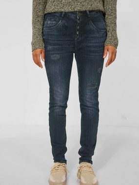 STREET ONE Slim-fit-Jeans (1-tlg) Plain/ohne Details
