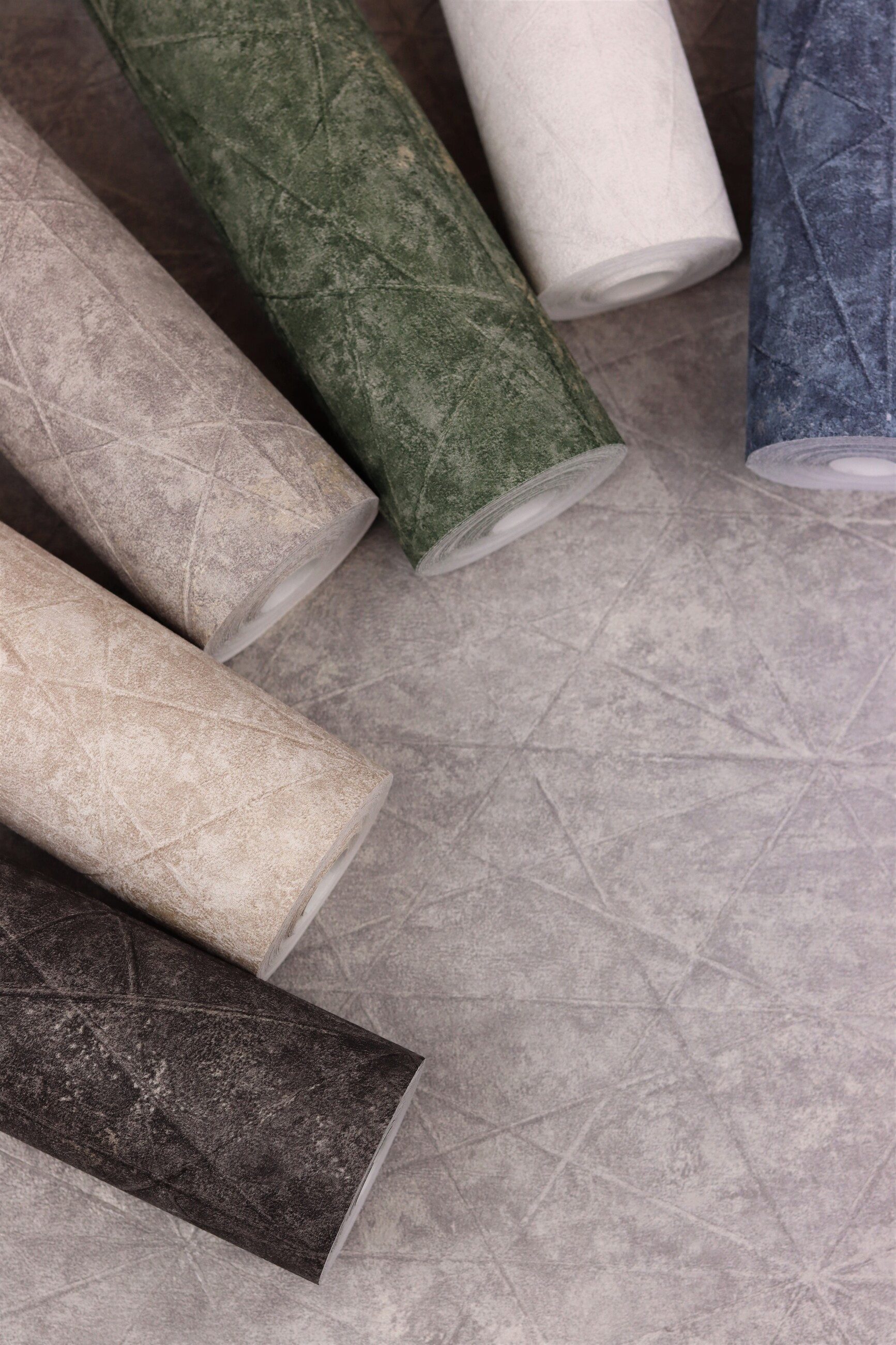 Rasch Vliestapete, strukturiert, Beton-Optik, (1 Rolle, 1 St)