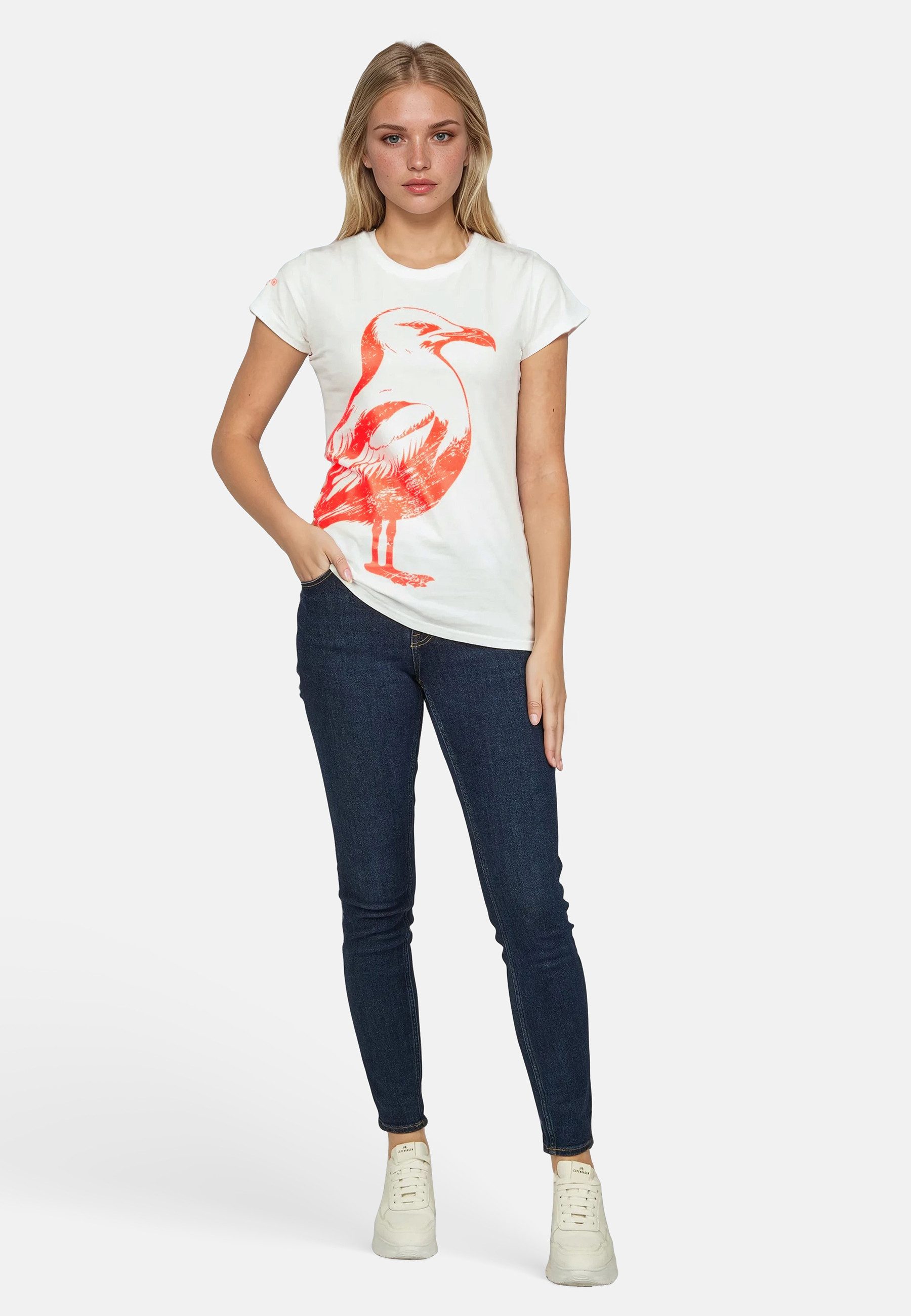 salzhaut T-Shirt ÜLK Damen Relaxed-Fit Endlich wieder Sommer! bequemes T-Sh günstig online kaufen