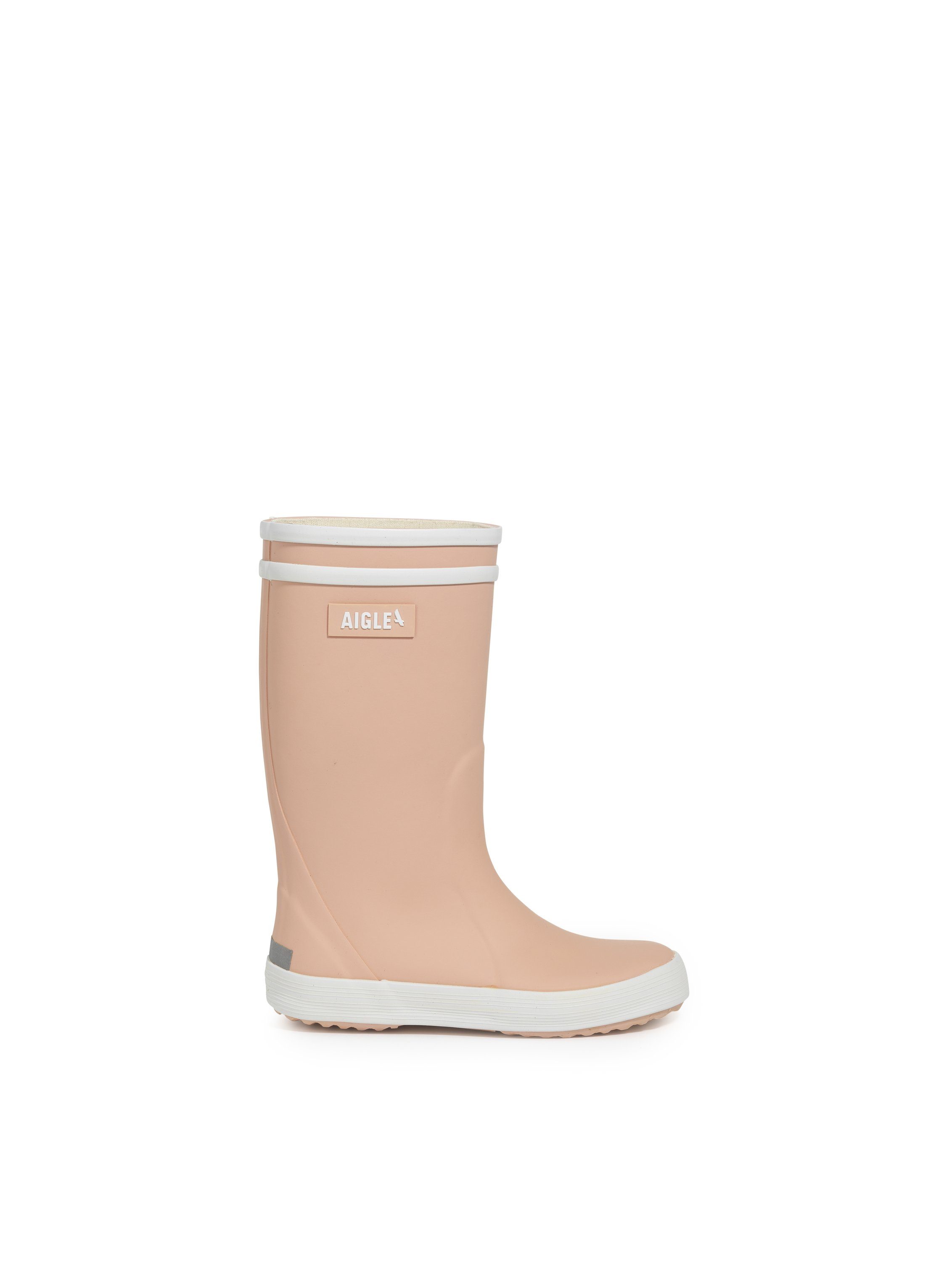 Aigle Regenstiefel Lolly-Pop 2 rosa/weiß Gummistiefel günstig online kaufen