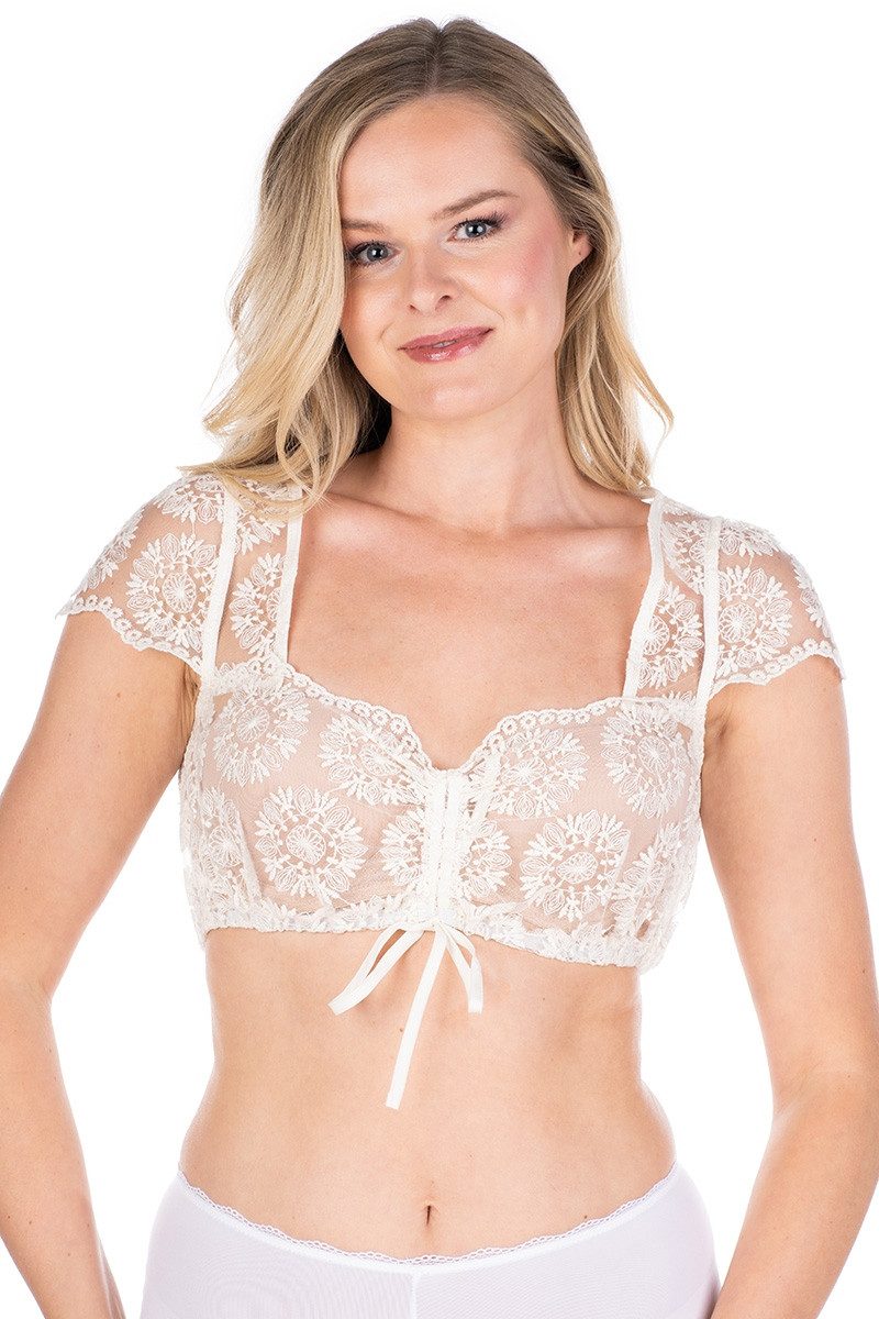 Berwin & Wolff Dirndlbluse Dirndlbluse - ALEHA - ecru
