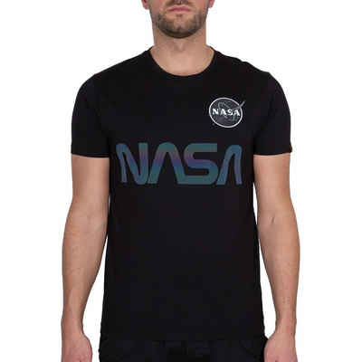 Alpha Industries T-Shirt »NASA Rainbow Reflective« (1-tlg)