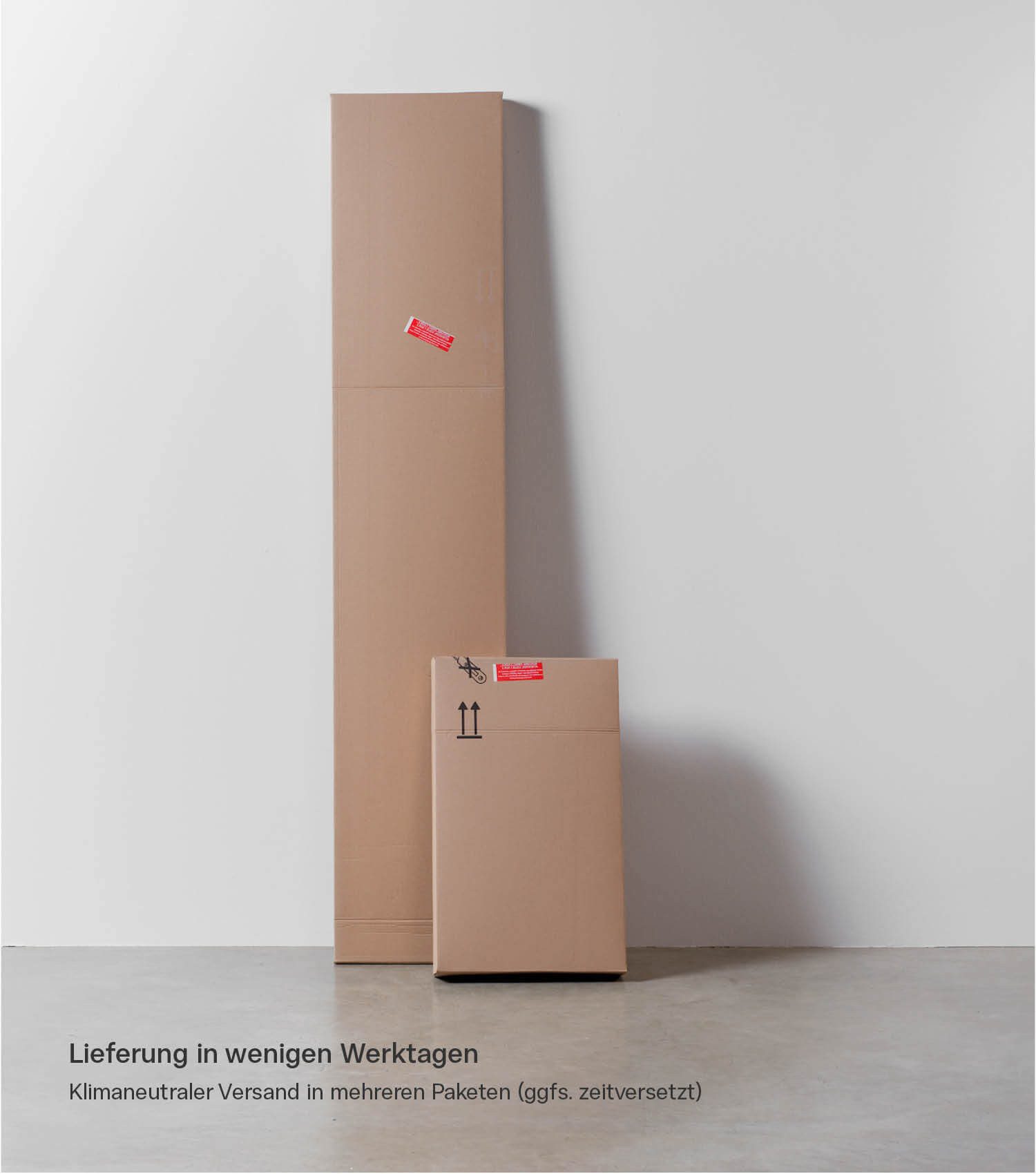 mokebo Mehrzweckschrank Der Lange (60x180 cm, mit Staubsaugerfach) Besenschrank, Putzschrank, Flurschrank & Haushaltsschrank in Weiß