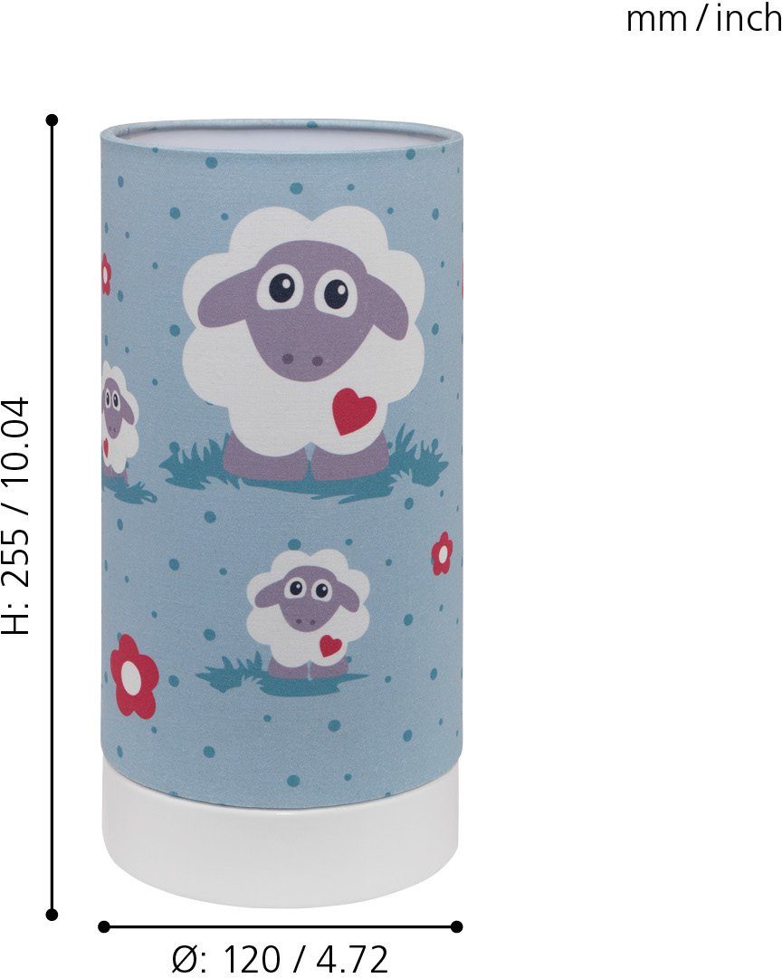 EGLO Tischleuchte LALELU, LED fest integriert, Warmweiß, LED tauschbar günstig online kaufen