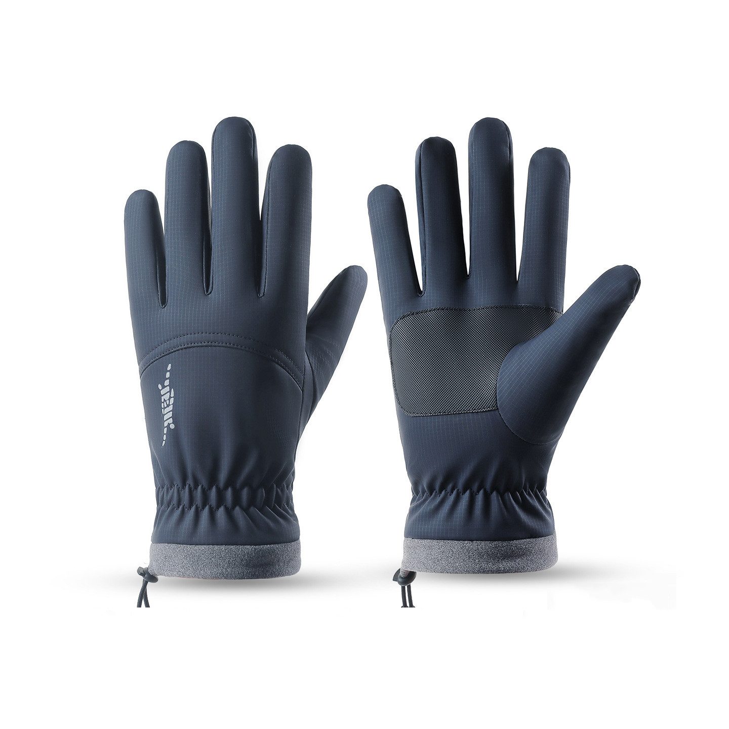 Zaewry Fahrradhandschuhe Wasserdichte Winterhandschuhe für Herren Damen, Multisporthandschuhe Thermo Warme Fahrradhandschuhe mit Touchscreen, Warme Skihandschuhe