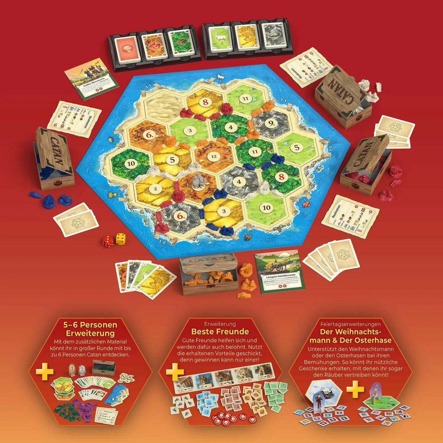 Kosmos Spiel Catan Big Box 2025