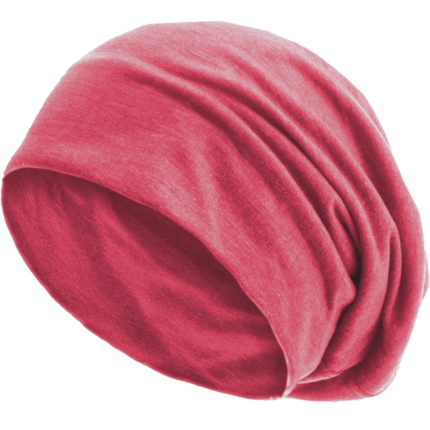 style3 Beanie (1-St) Beanie Mütze Unisex Damen Herren Haube Sommer slouch XXL Chemo Schlafmütze Cap