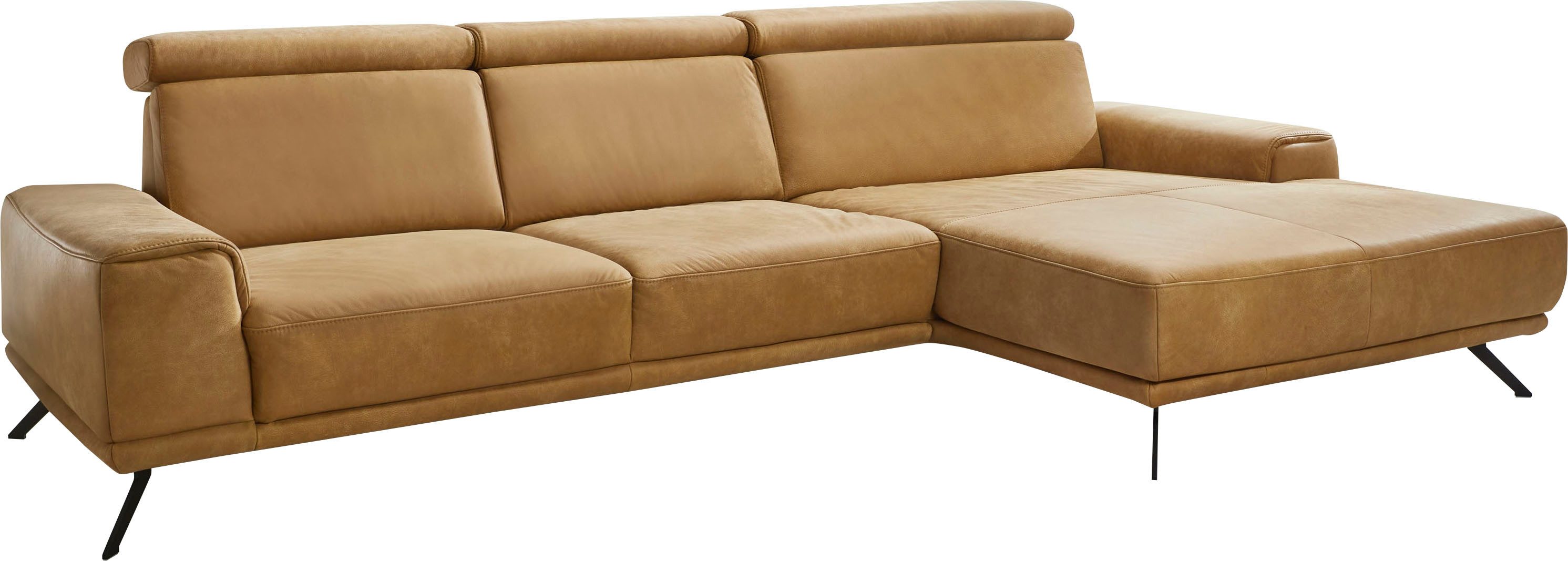 Die PlanBar Ecksofa "PN-EM22041 L-Form", wahlweise motorisches Canape oder günstig online kaufen