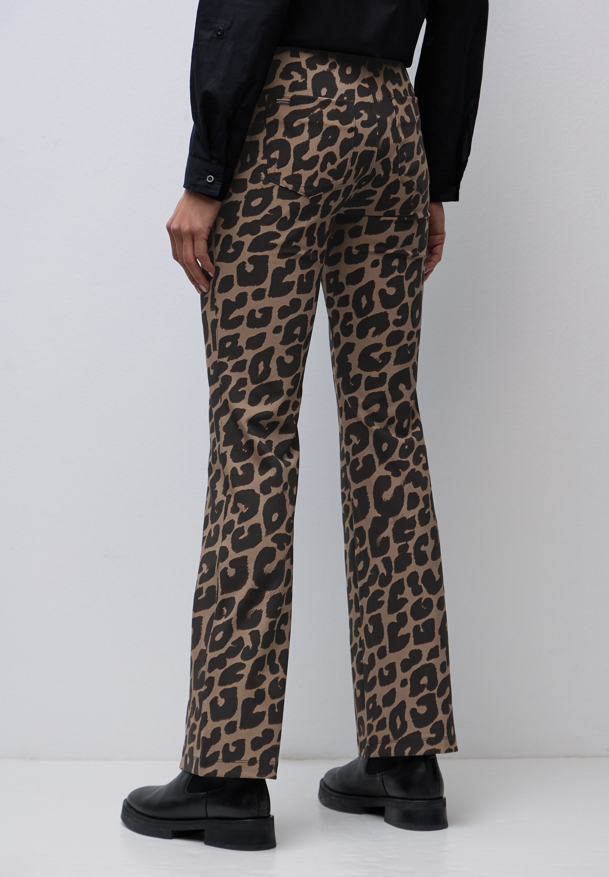 STREET ONE Bootcuthose mit Leo-Muster günstig online kaufen