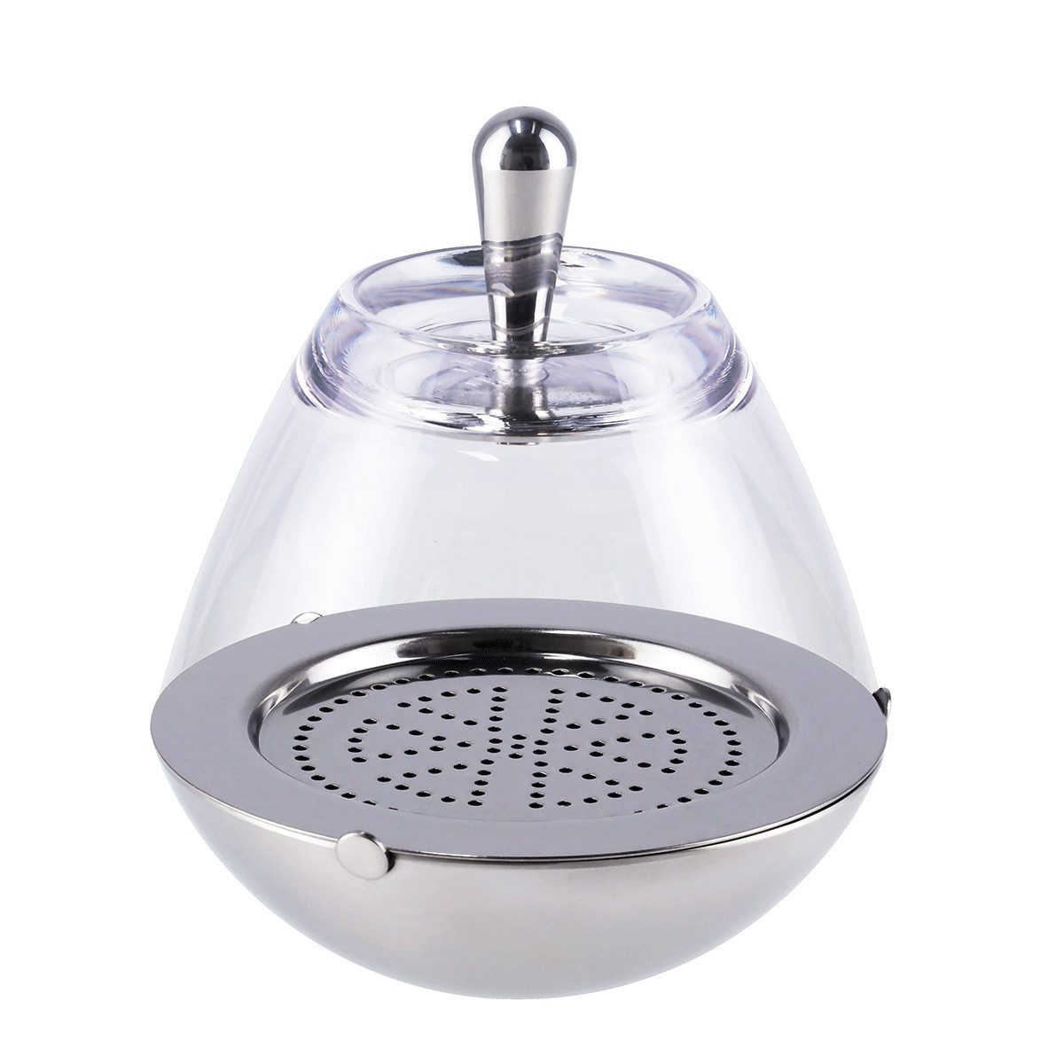 Mepra Glas Behälter für frische Trüffeln.