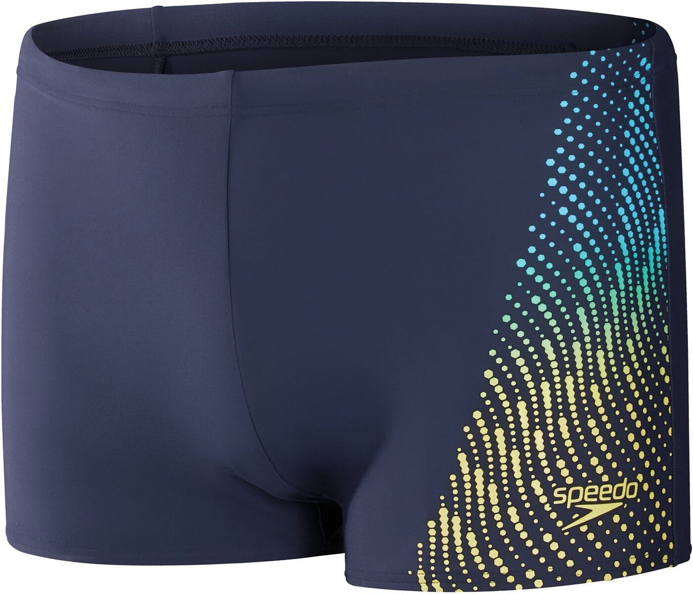 Speedo Shorts PLMT ASHT AM BLUE/YELLOW TRUE NAVY/AZURE/SURGE YELLOW