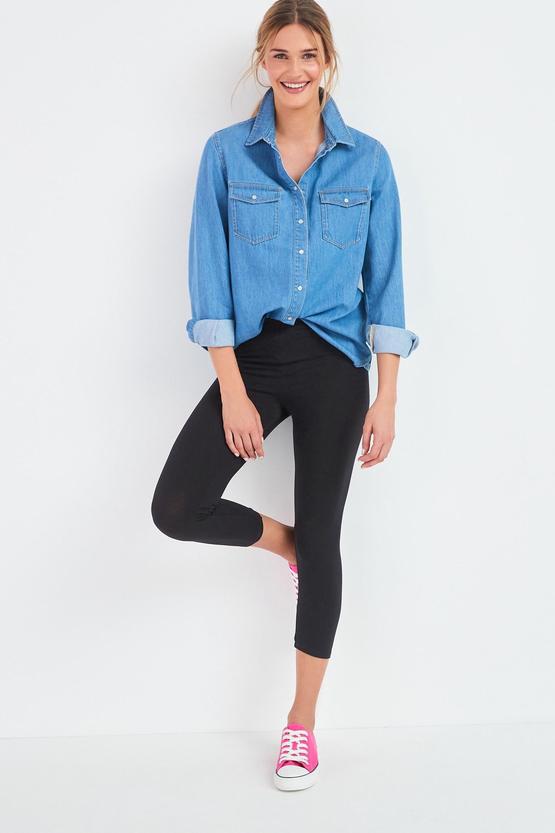 Next Caprileggings Verkürzte Leggings (1-tlg)