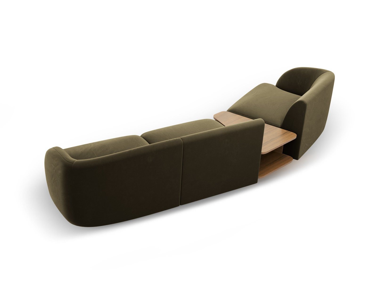 Micadoni Sofa Miley, modular 3-Sitzer