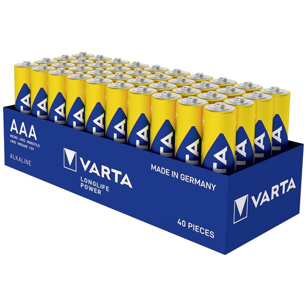 VARTA Longlife Micro-Batterie 4 St Akku