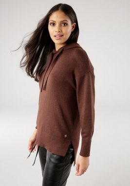 Tamaris Kapuzenpullover im Oversized-Look