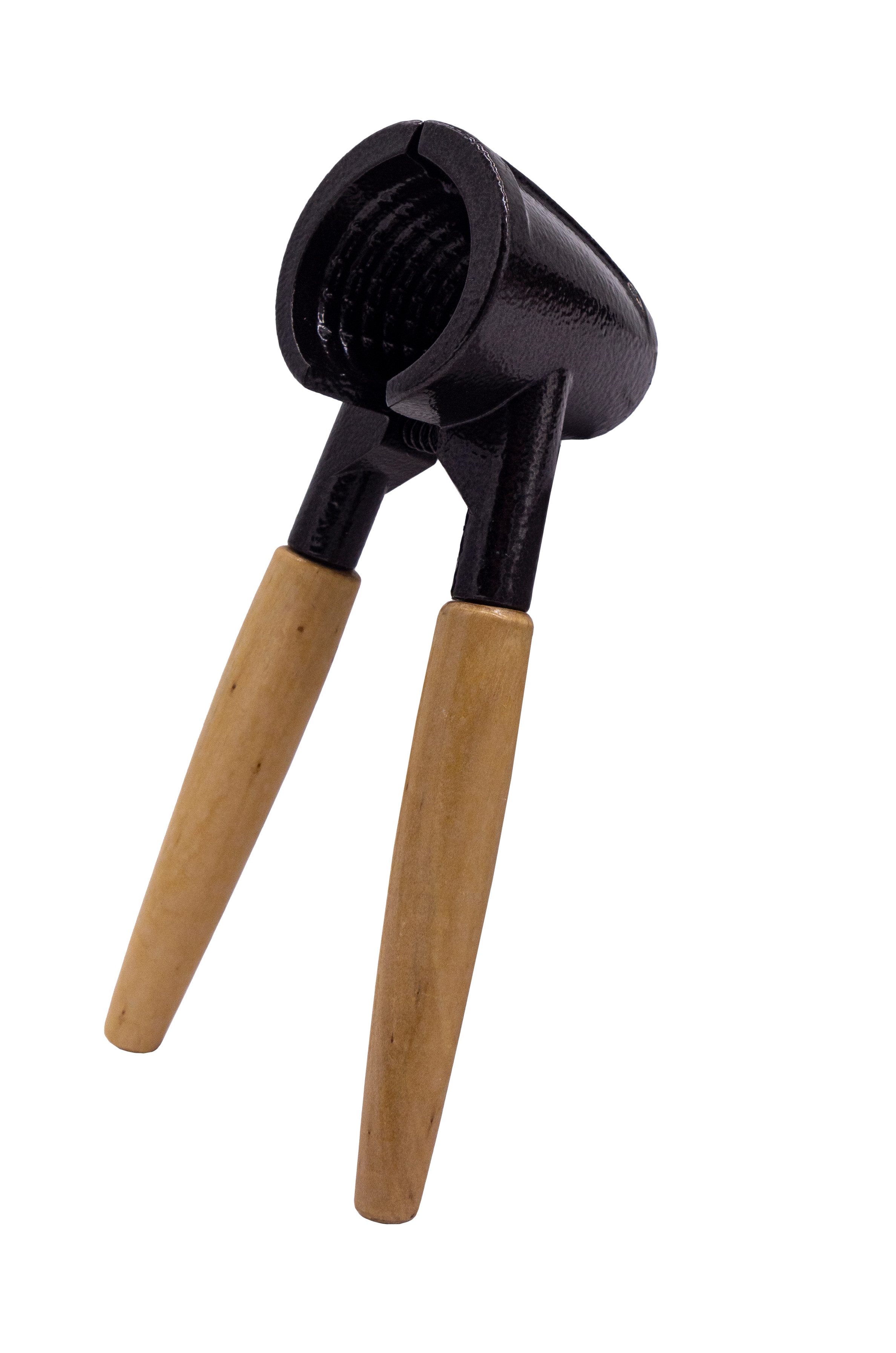 Steuber Nussknacker Multi-Knack, (1-tlg), stabiler Aluguss mit Holzgriffen
