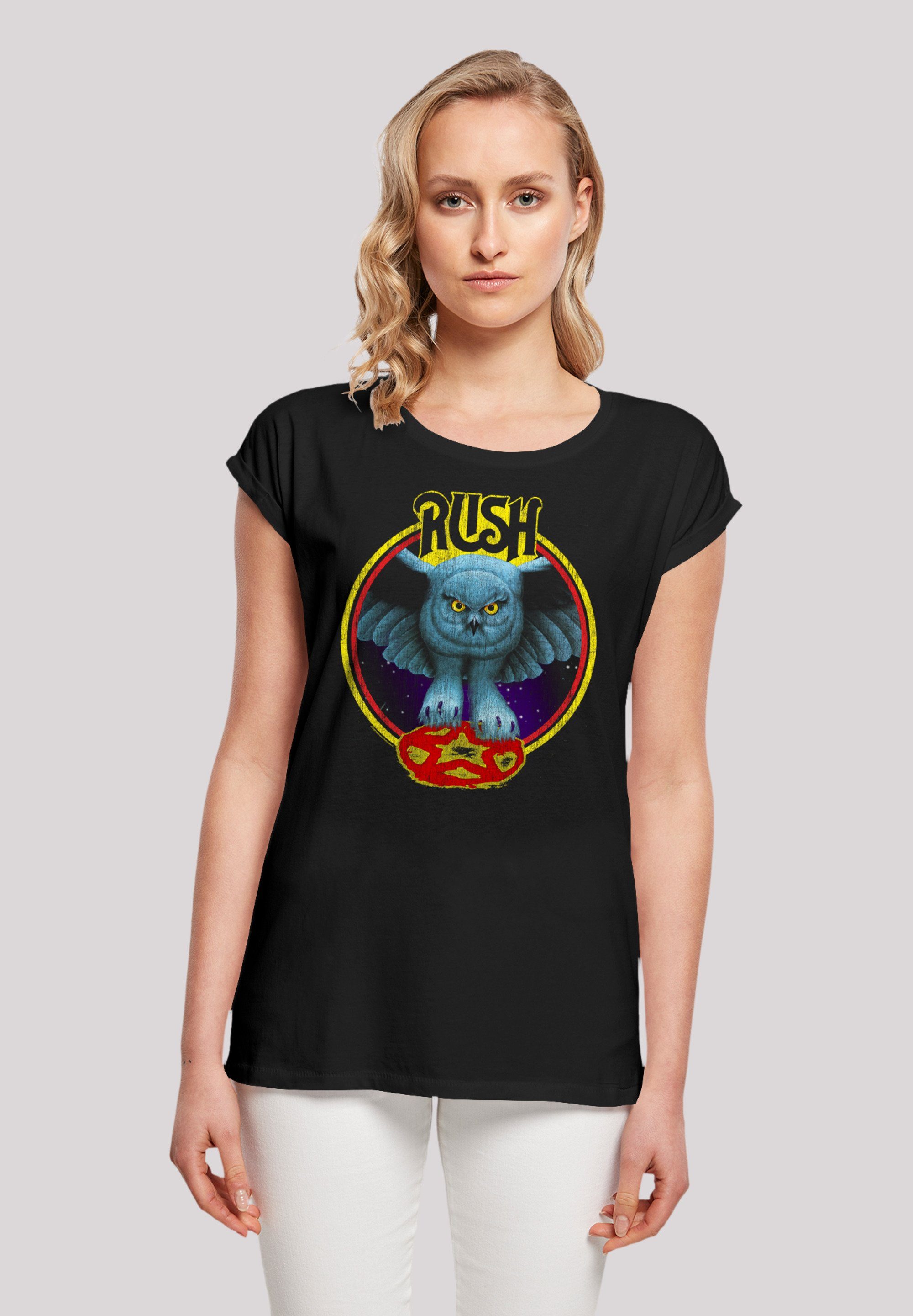 F4NT4STIC T-Shirt Rush Rock Band Fly By Night Circle Premium Qualität